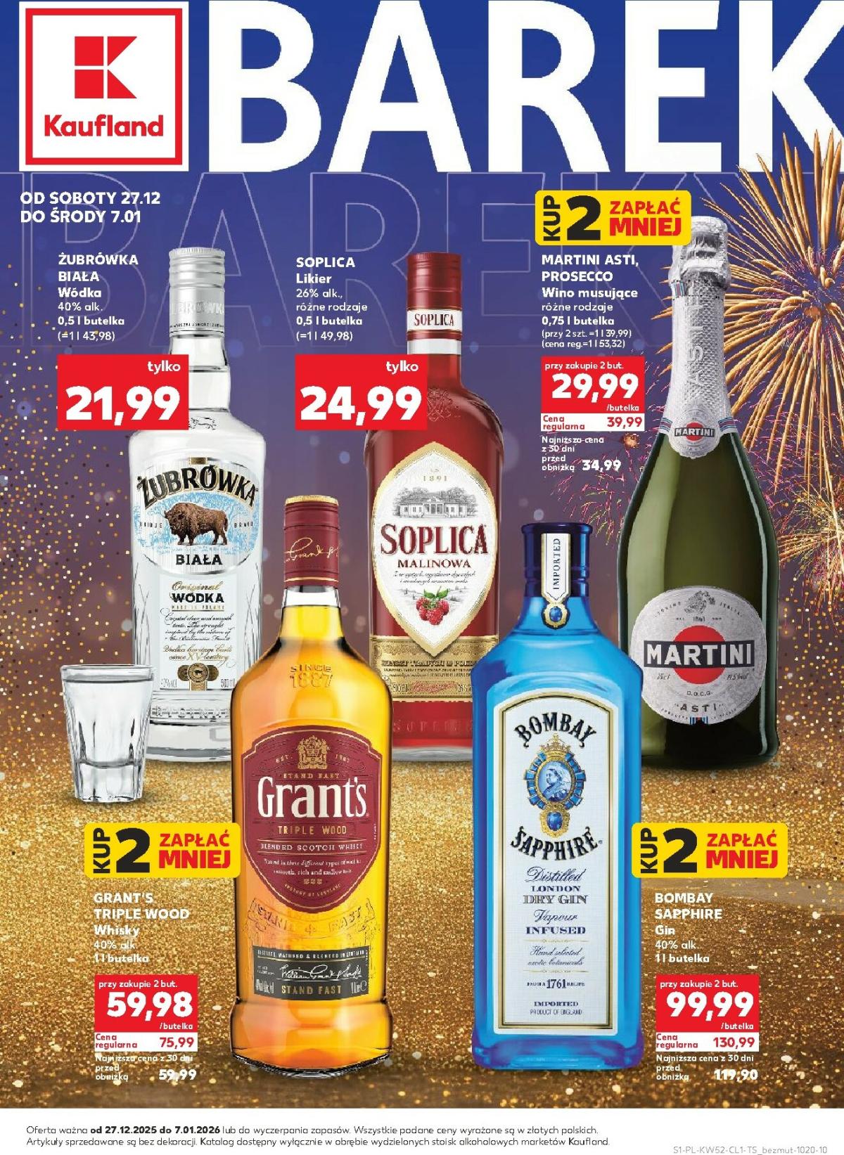 Gazetka Kaufland - Barek - ważna od 27.12. do 07.01.