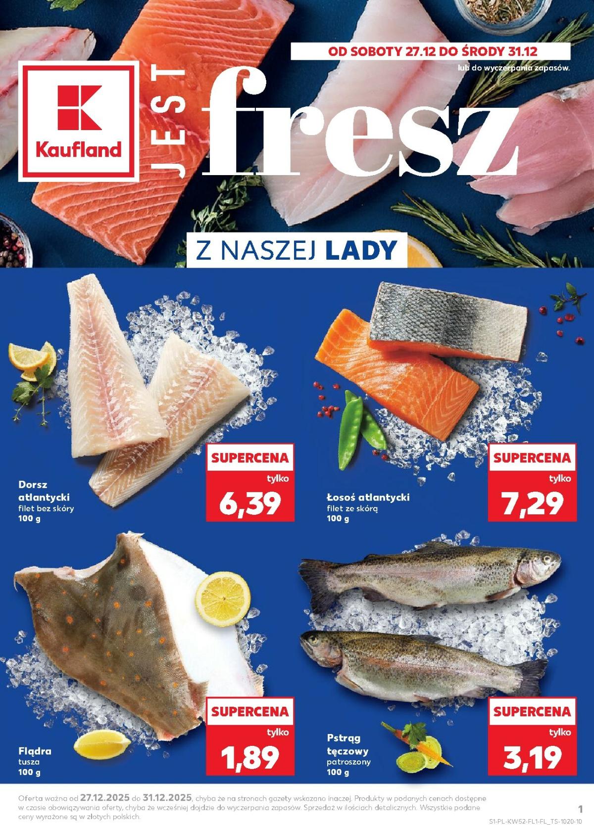 Gazetka Kaufland - Fresz - ważna od 27.12. do 31.12.