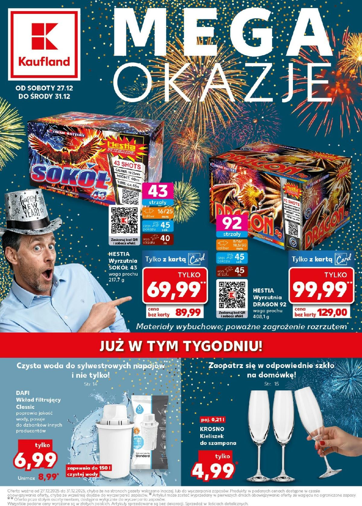 Gazetka Kaufland - Mega Okazje - ważna od 27.12. do 31.12.