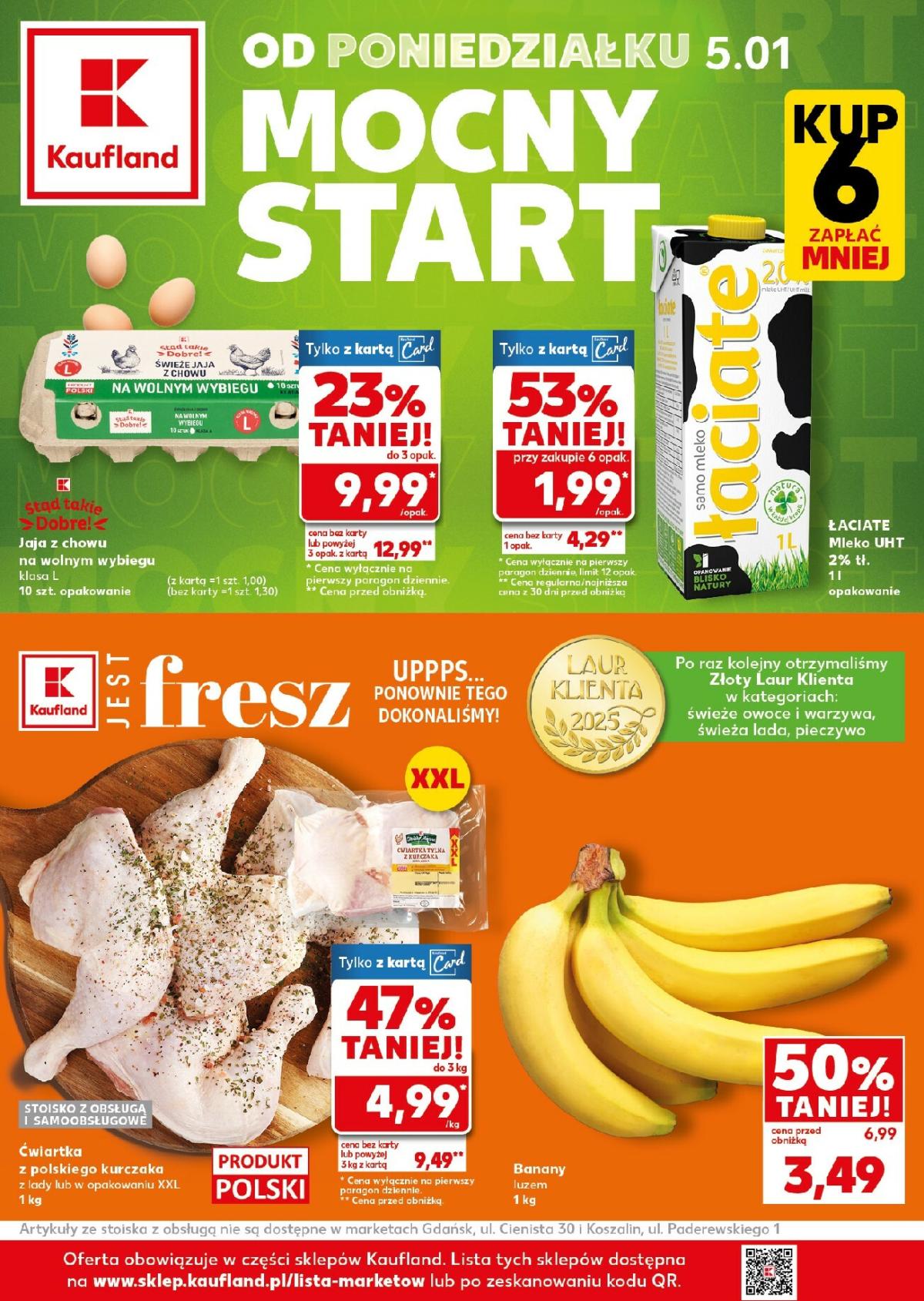 Gazetka Kaufland - Mocny Start - ważna od 05.01. do 07.01.