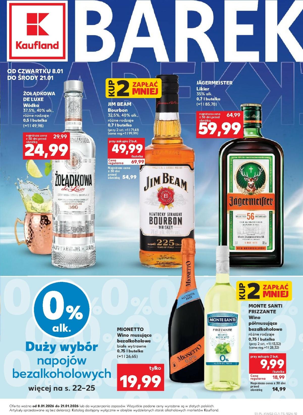 Gazetka Kaufland - Barek - ważna od 08.01. do 21.01.
