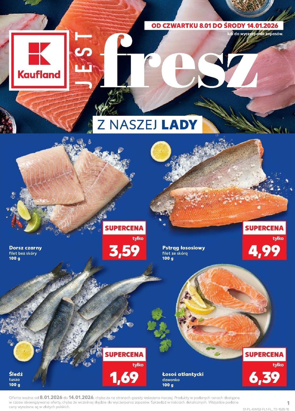Gazetka Kaufland - Fresz - ważna od 08.01. do 14.01.