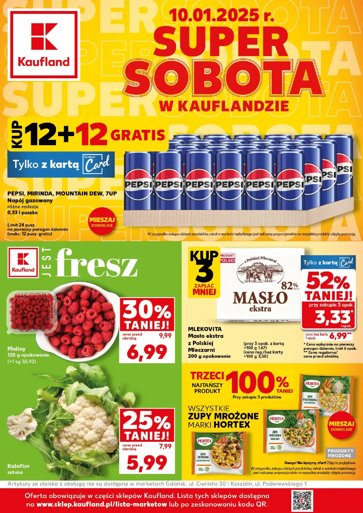 Gazetka Kaufland - Super Sobota - ważna od 10.01. do 10.01.