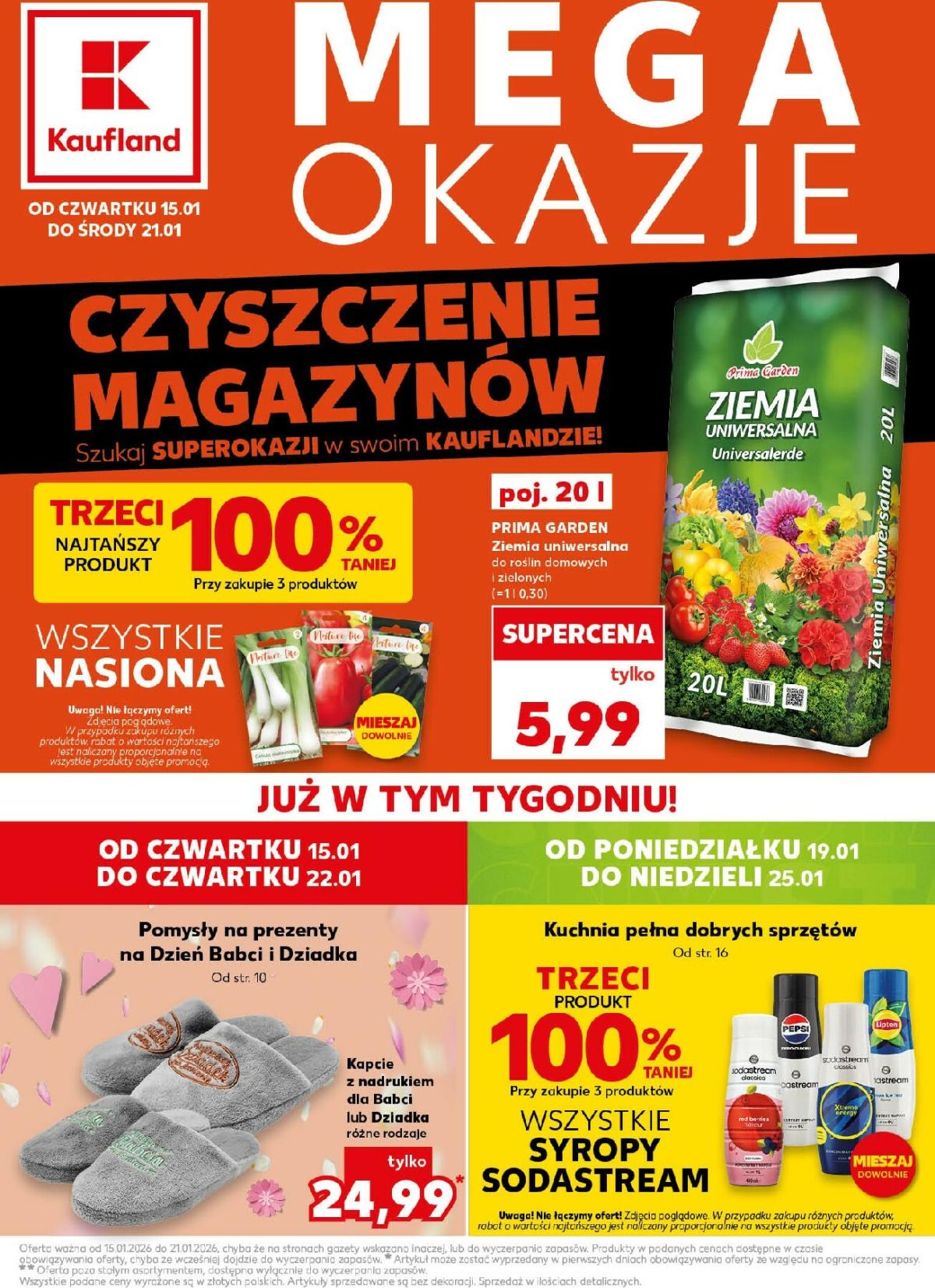 Gazetka Kaufland - Mega Okazje - ważna od 15.01. do 21.01.