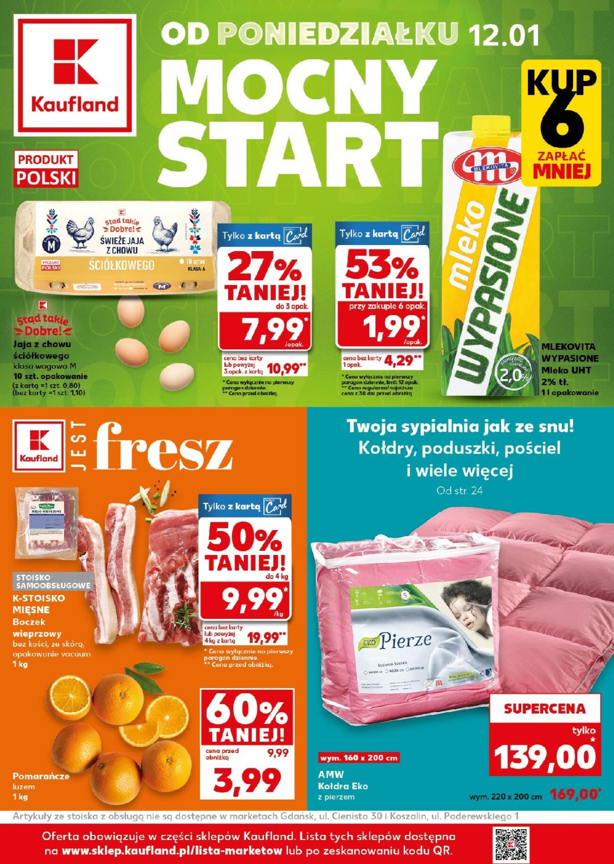 Gazetka Kaufland - Mocny Start - ważna od 12.01. do 14.01.