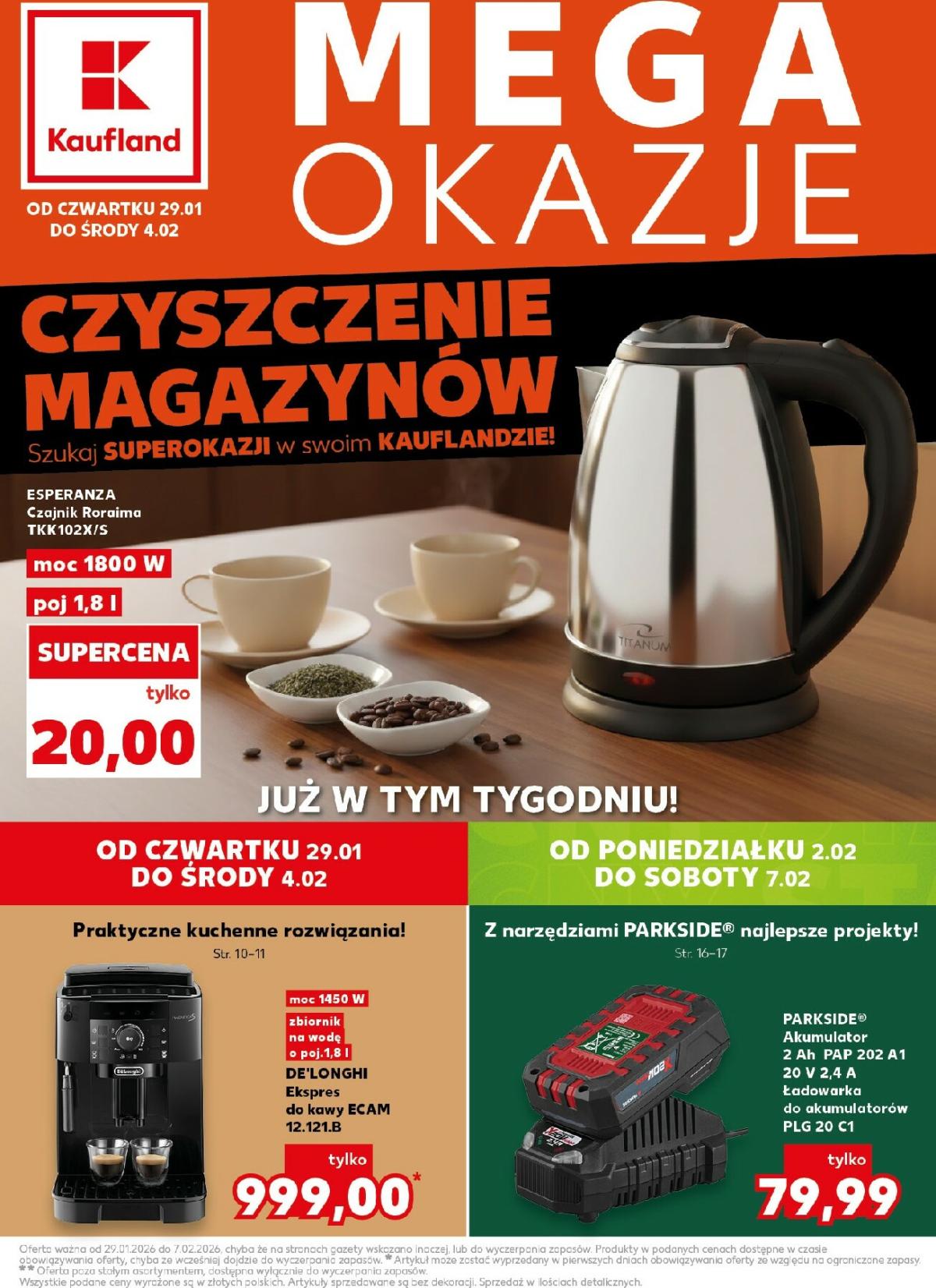 Gazetka Kaufland - Mega Okazje - ważna od 29.01. do 04.02.