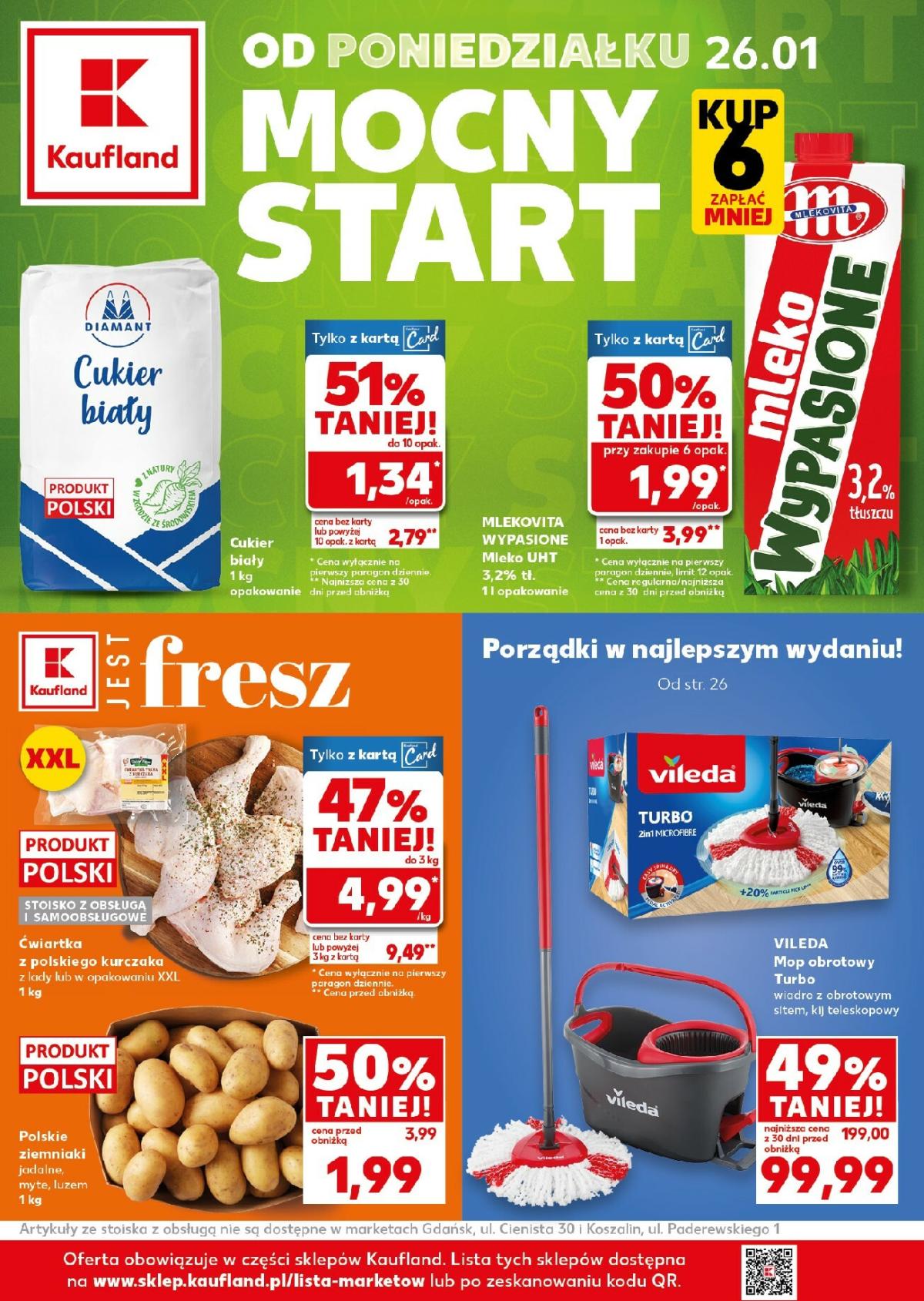 Gazetka Kaufland - Mocny Start - ważna od 26.01. do 28.01.