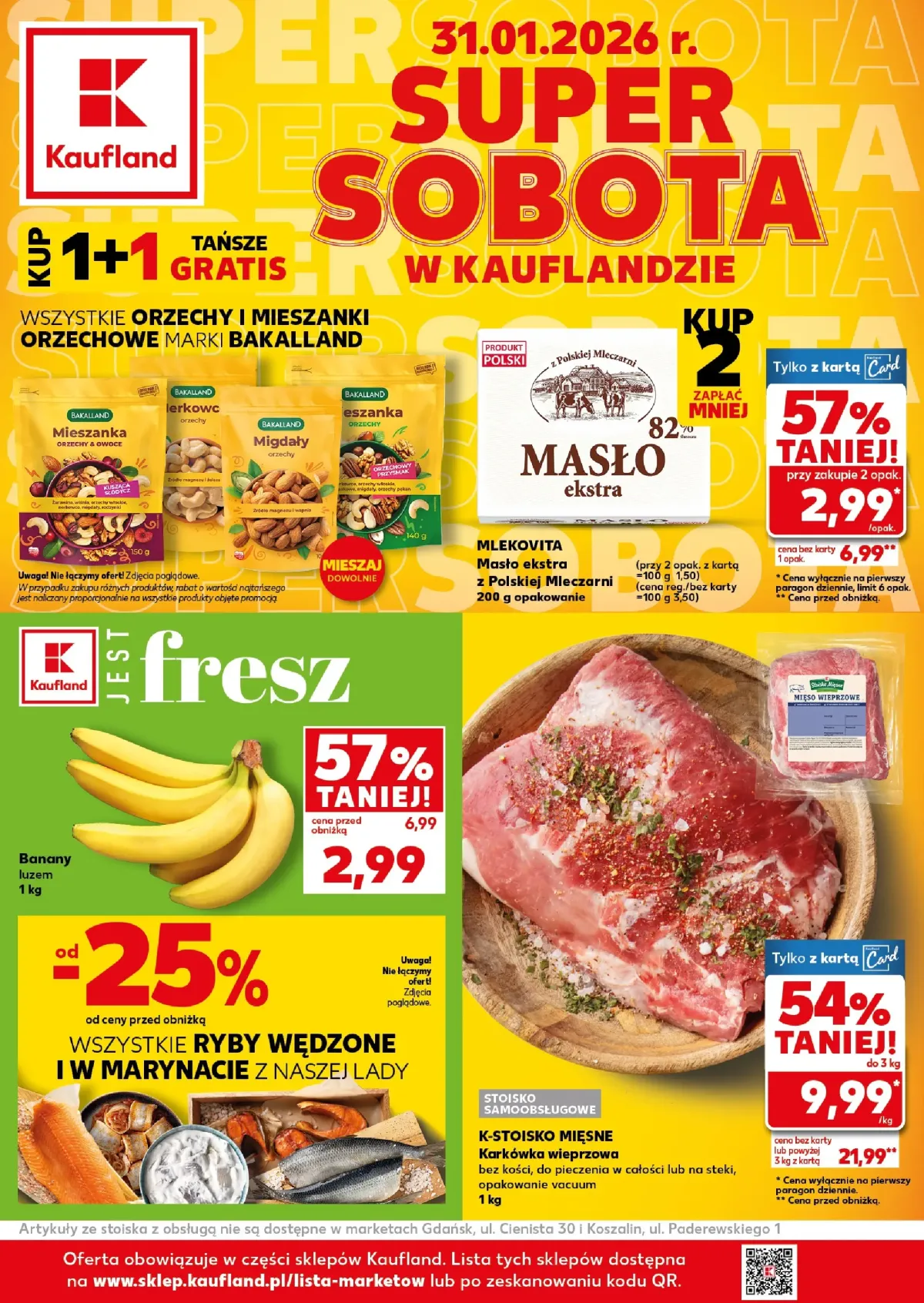 Gazetka Kaufland - Super Sobota - ważna od 31.01.2026 - 31.01.2026