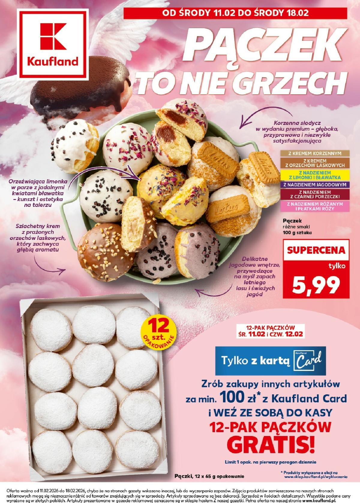 Gazetka Kaufland - Katalog Pączki - ważna od 11.02.2026 do 18.02.2026