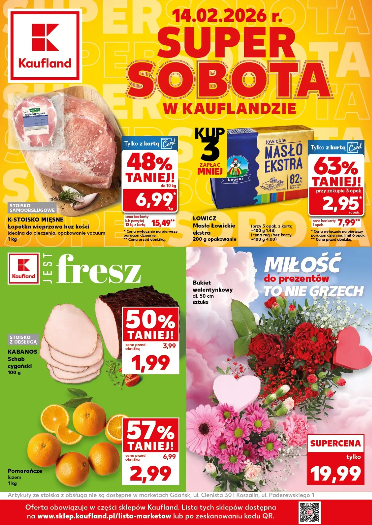 Gazetka Kaufland - Super Sobota - ważna od 14.02.2026 - 14.02.2026
