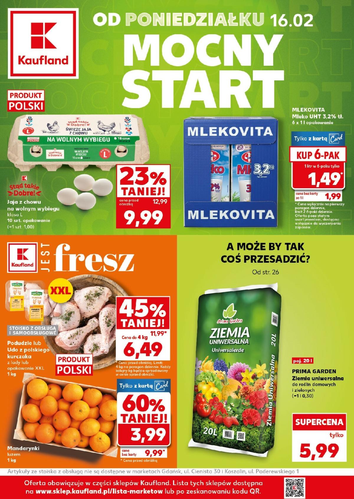 Gazetka Kaufland - Mocny start - ważna od 16.02.2026 do 18.02.2026