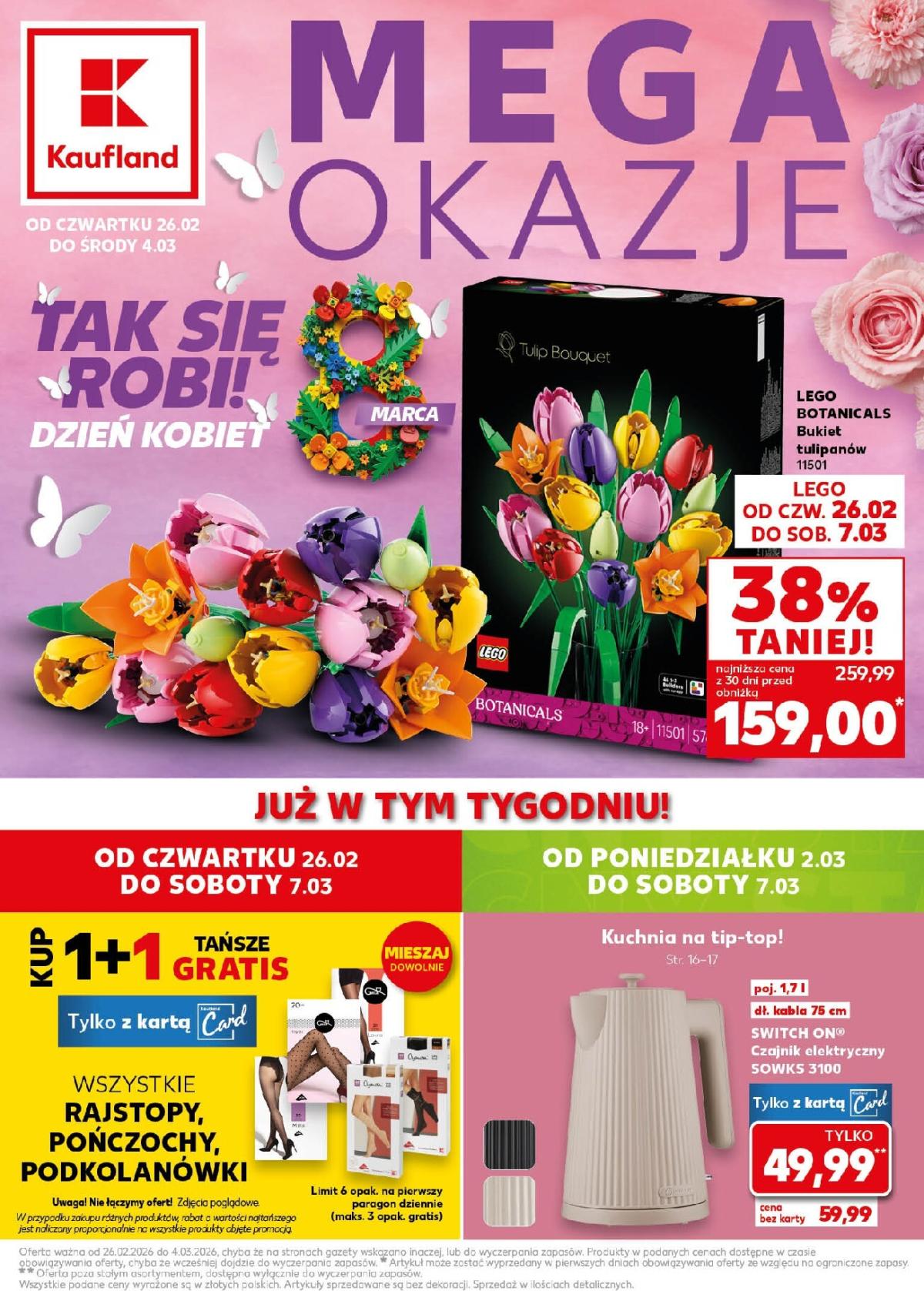 Gazetka Kaufland - Mega Okazje - ważna od 26.02.2026 do 04.03.2026