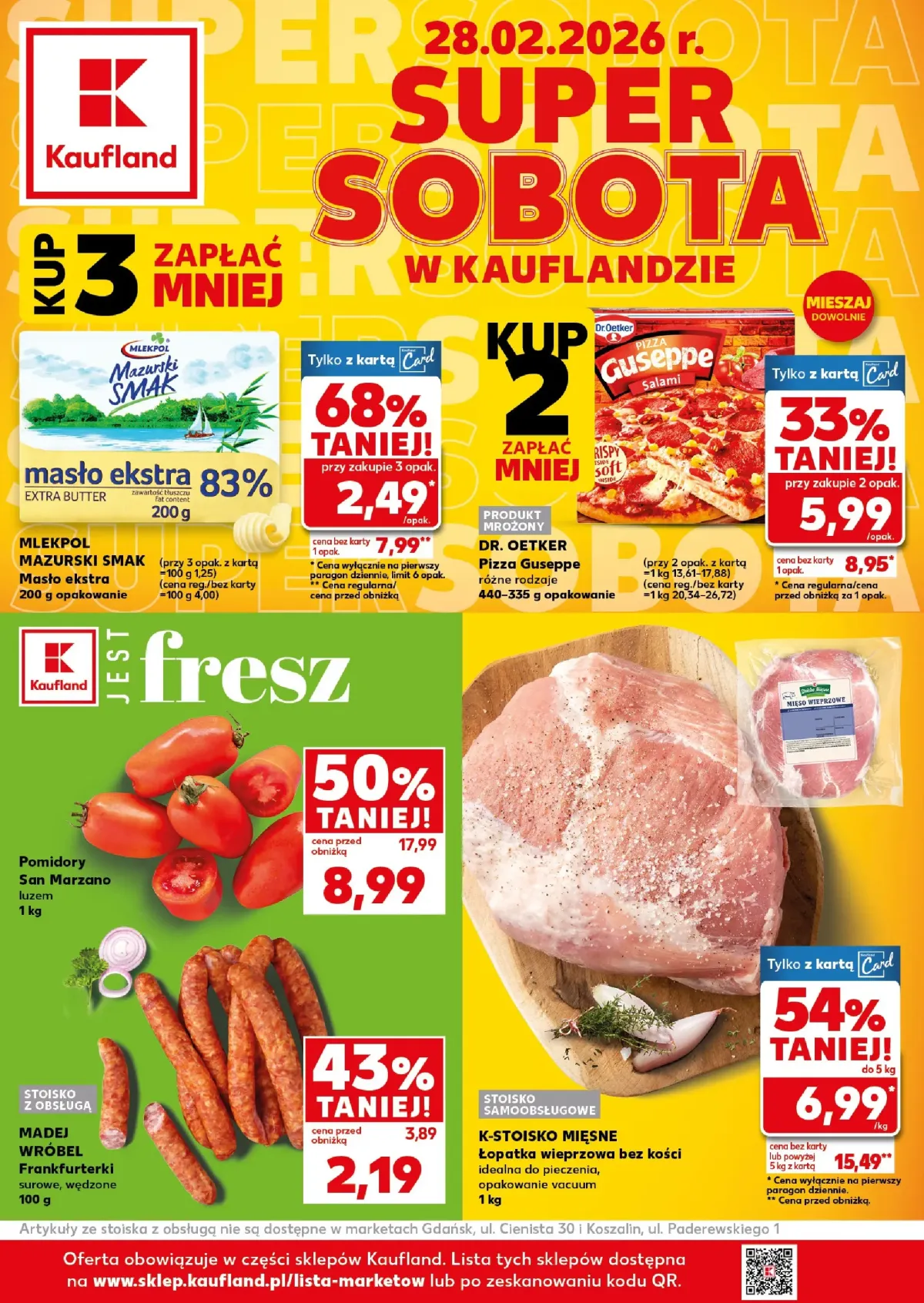 Gazetka Kaufland - Super Sobota - ważna od 28.02.2026 - 28.02.2026