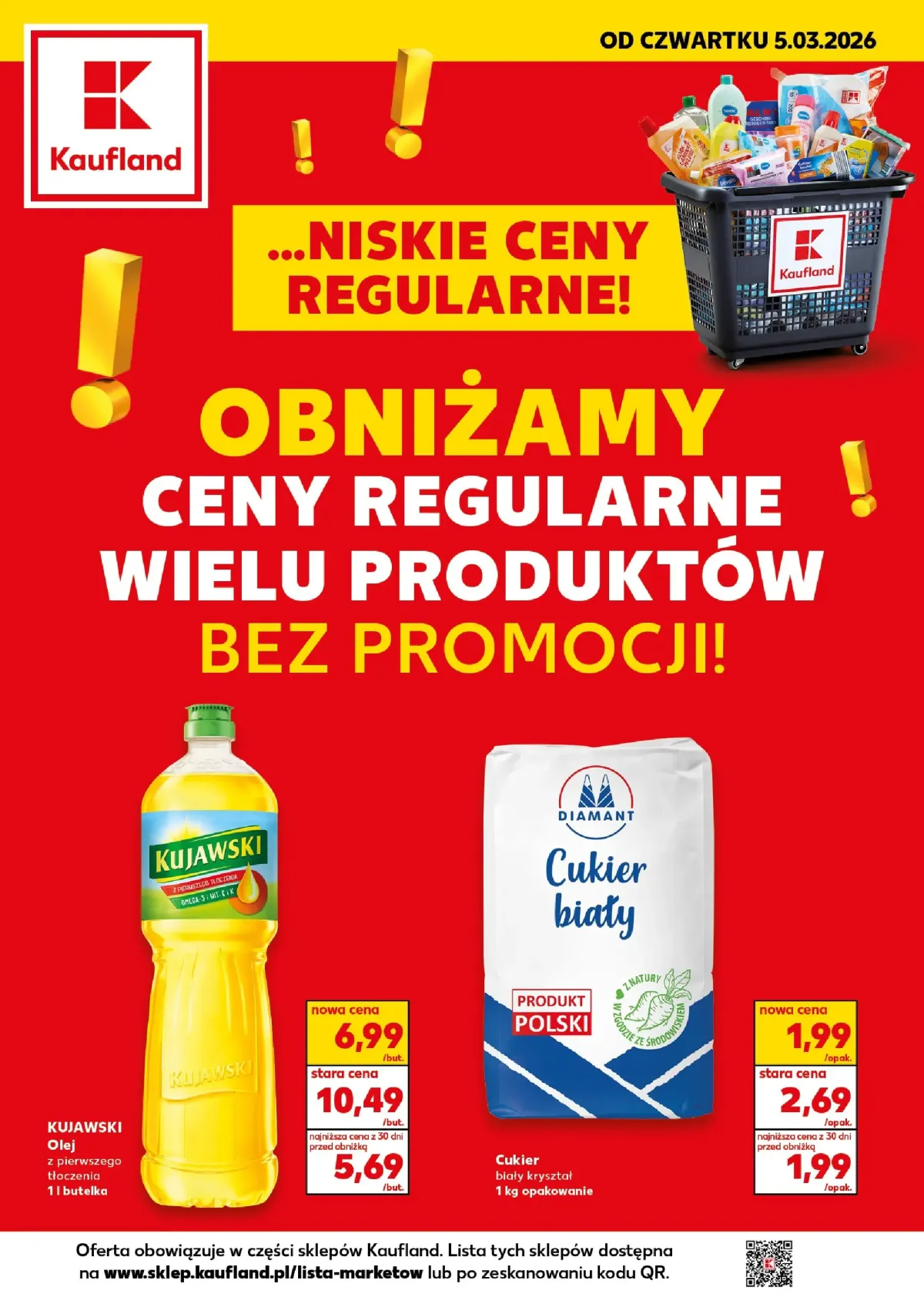 Gazetka Kaufland - Obniżone ceny - ważna od 05.03.2026 do 11.03.2026