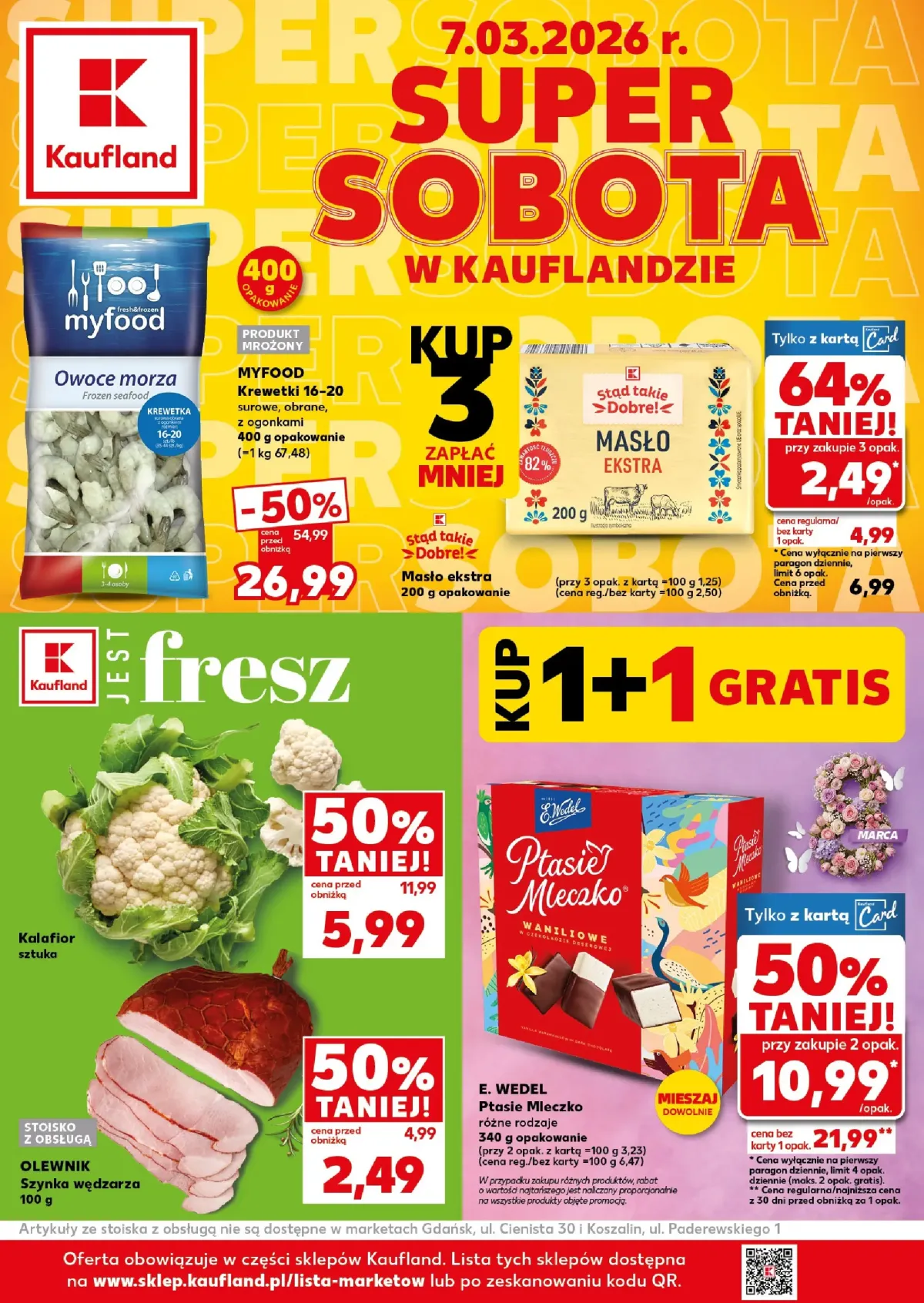 Gazetka Kaufland - Super Sobota - ważna od 07.03.2026 - 07.03.2026