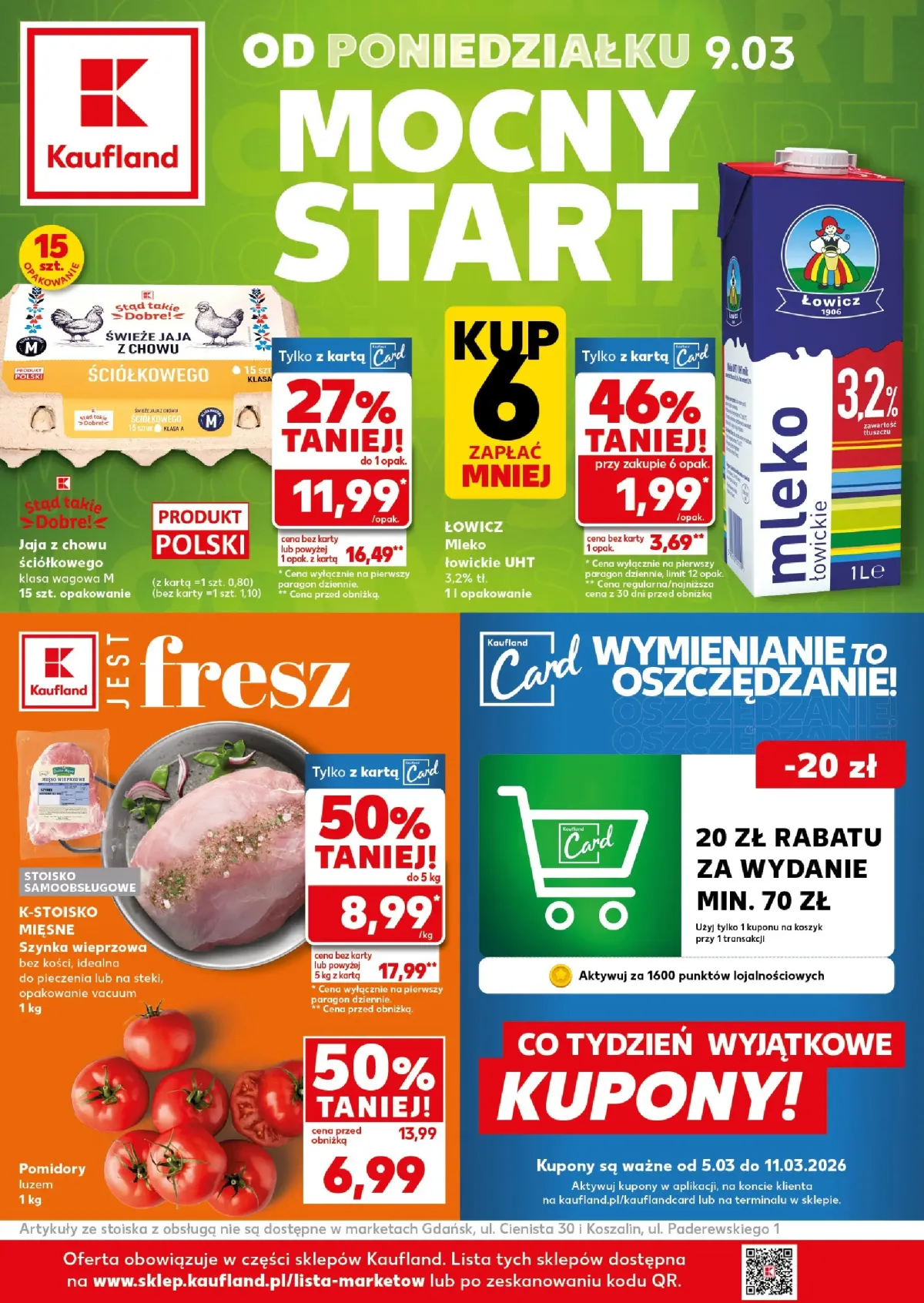 Gazetka Kaufland - Mocny Start - ważna od 09.03.2026 do 11.03.2026