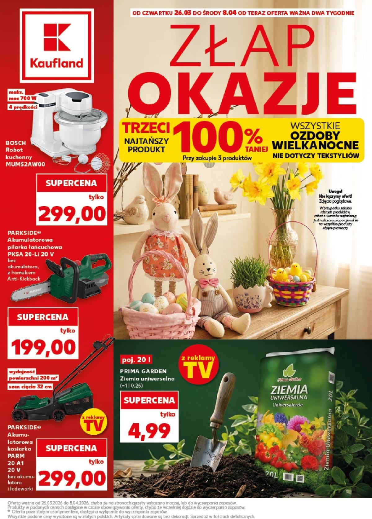 Gazetka Kaufland - Okazje - ważna od 26.03.2026 do 08.04.2026