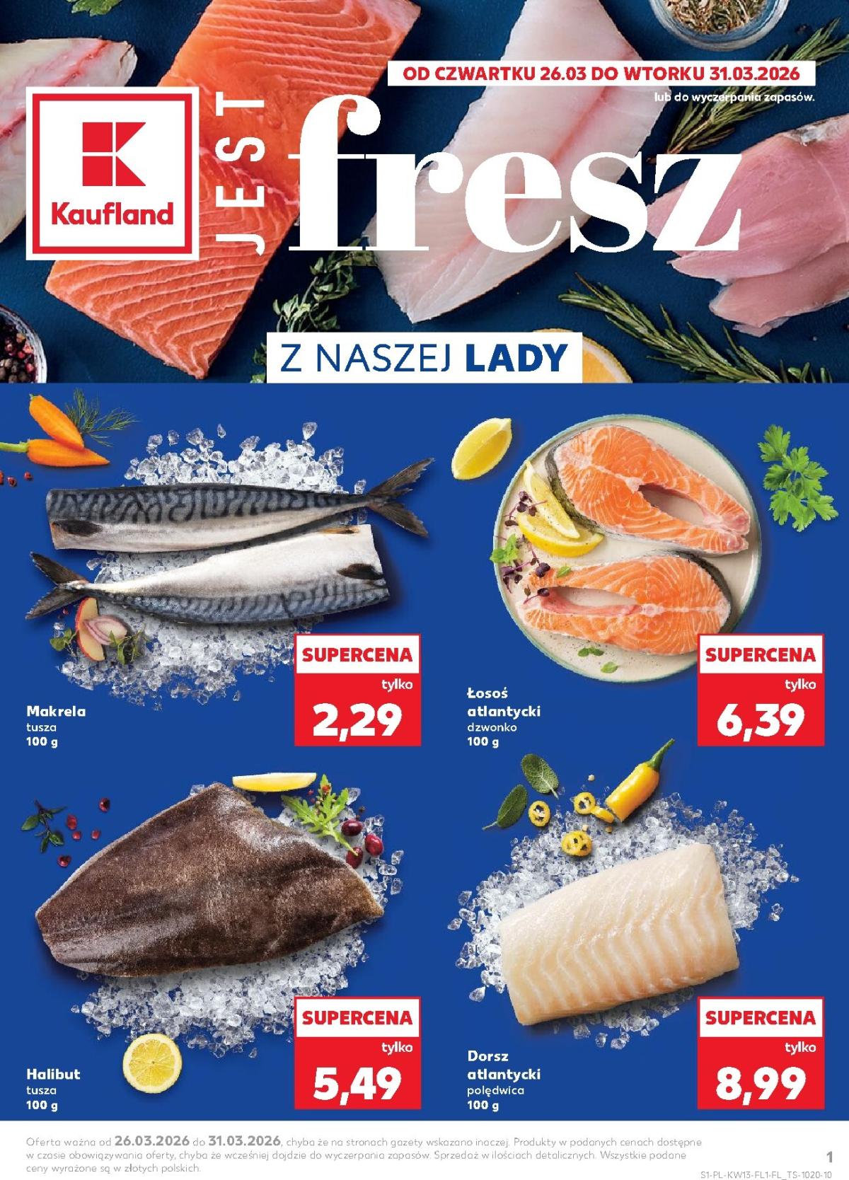 Gazetka Kaufland - Z naszej lady - ważna od 26.03.2026 do 31.03.2026
