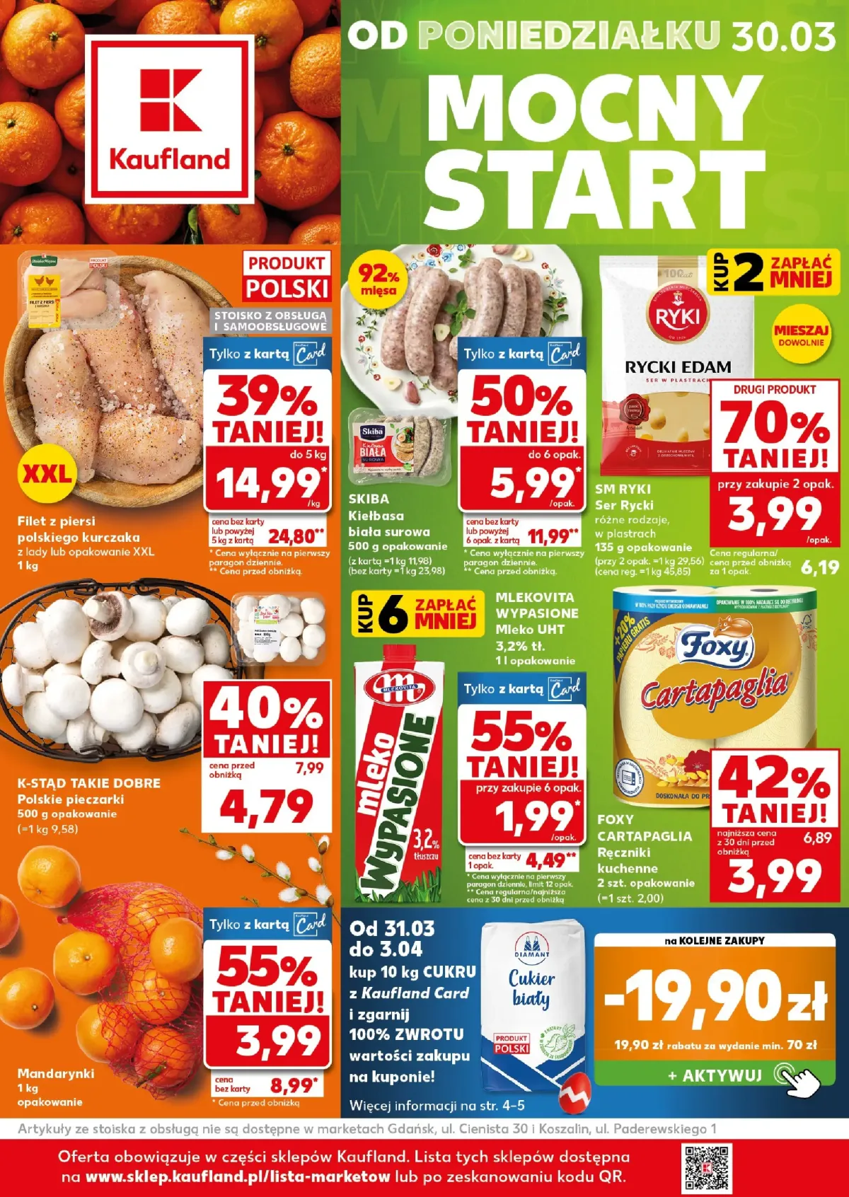 Gazetka Kaufland - Mocny start - ważna od 30.03.2026 do 01.04.2026