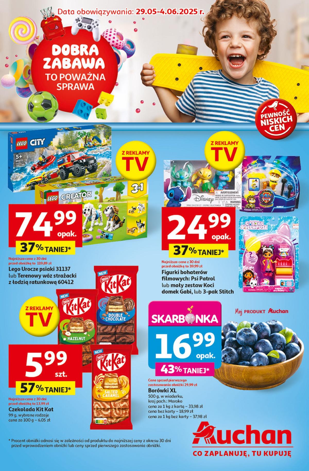 Hipermarket Auchan gazetka ważna od 29.05. - 04.06.