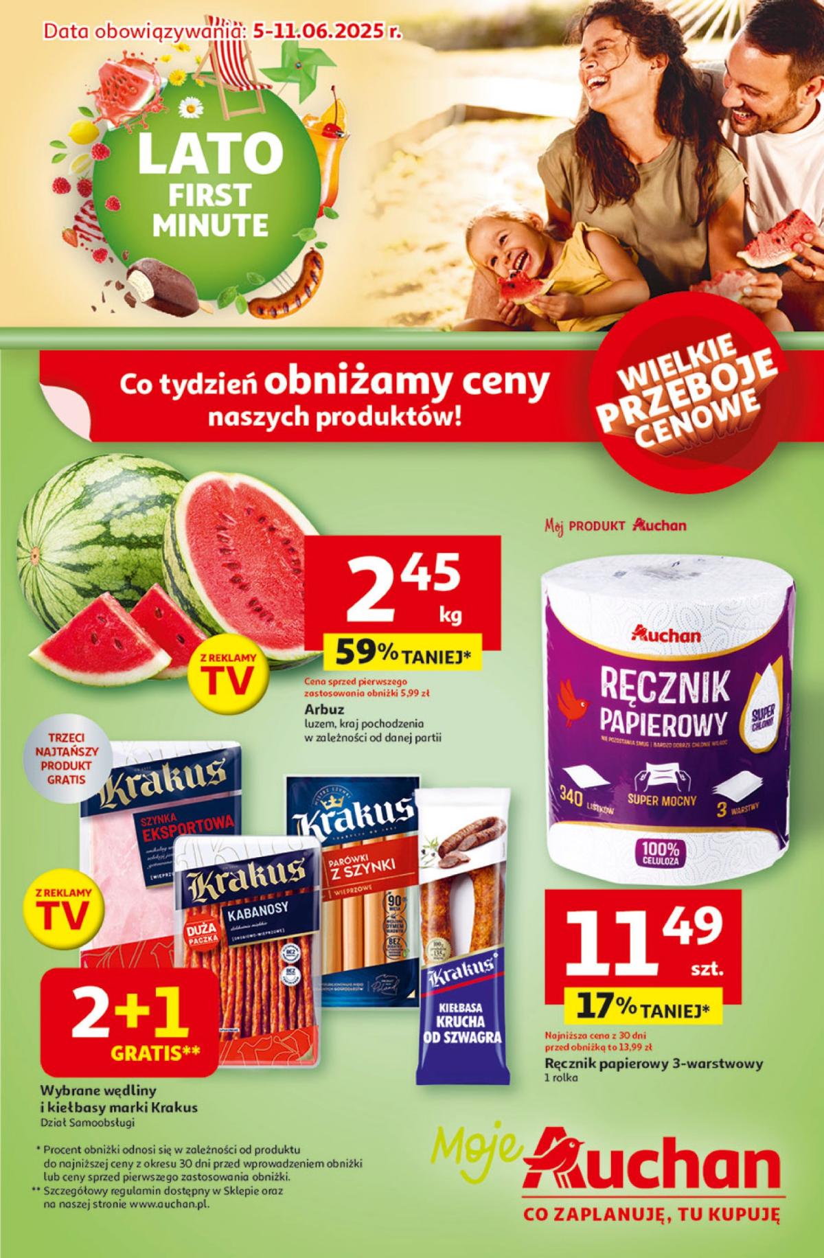 Moje Auchan gazetka ważna od 05.06. - 11.06.
