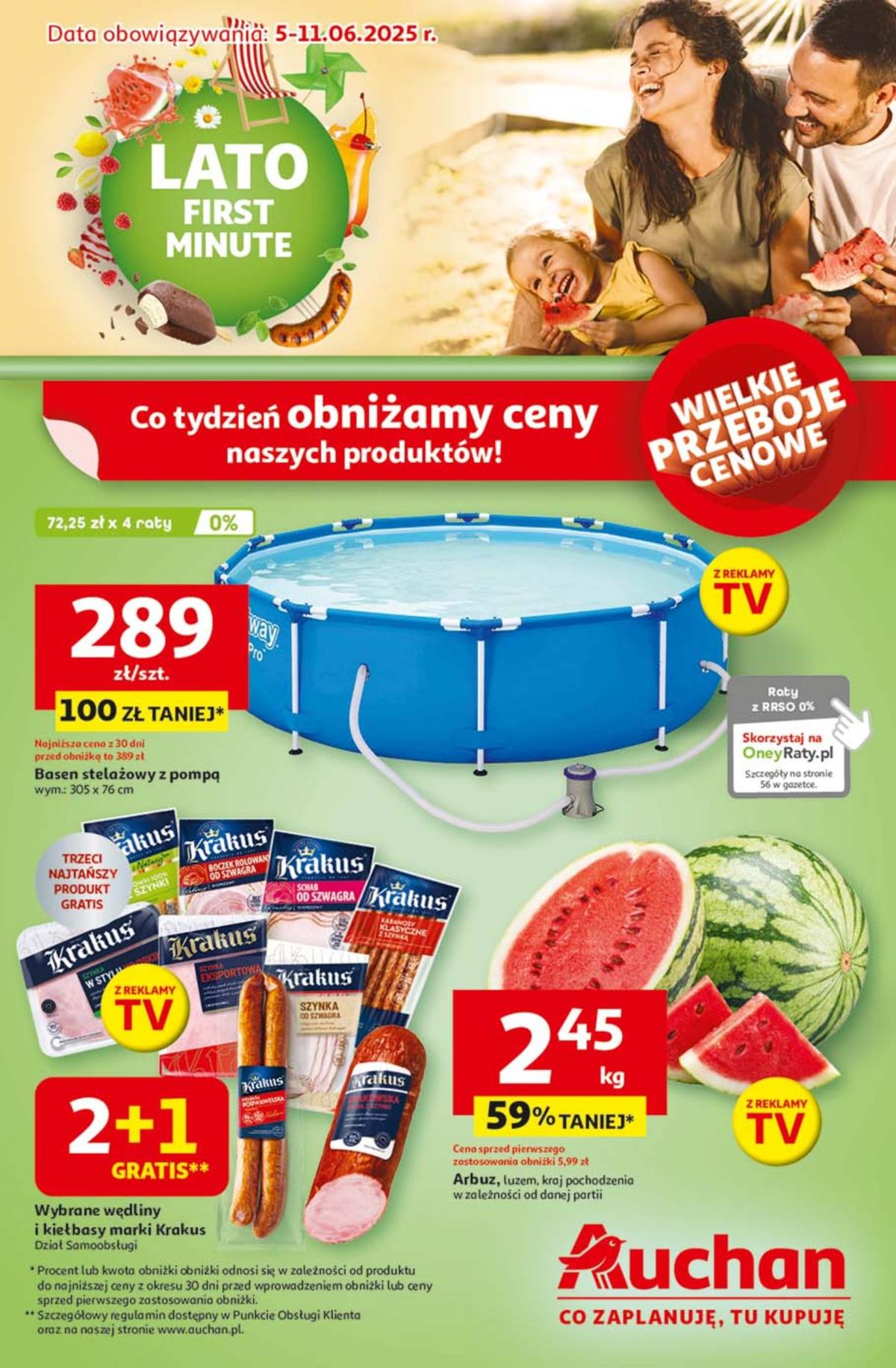 Hipermarket Auchan gazetka ważna od 05.06. - 11.06.