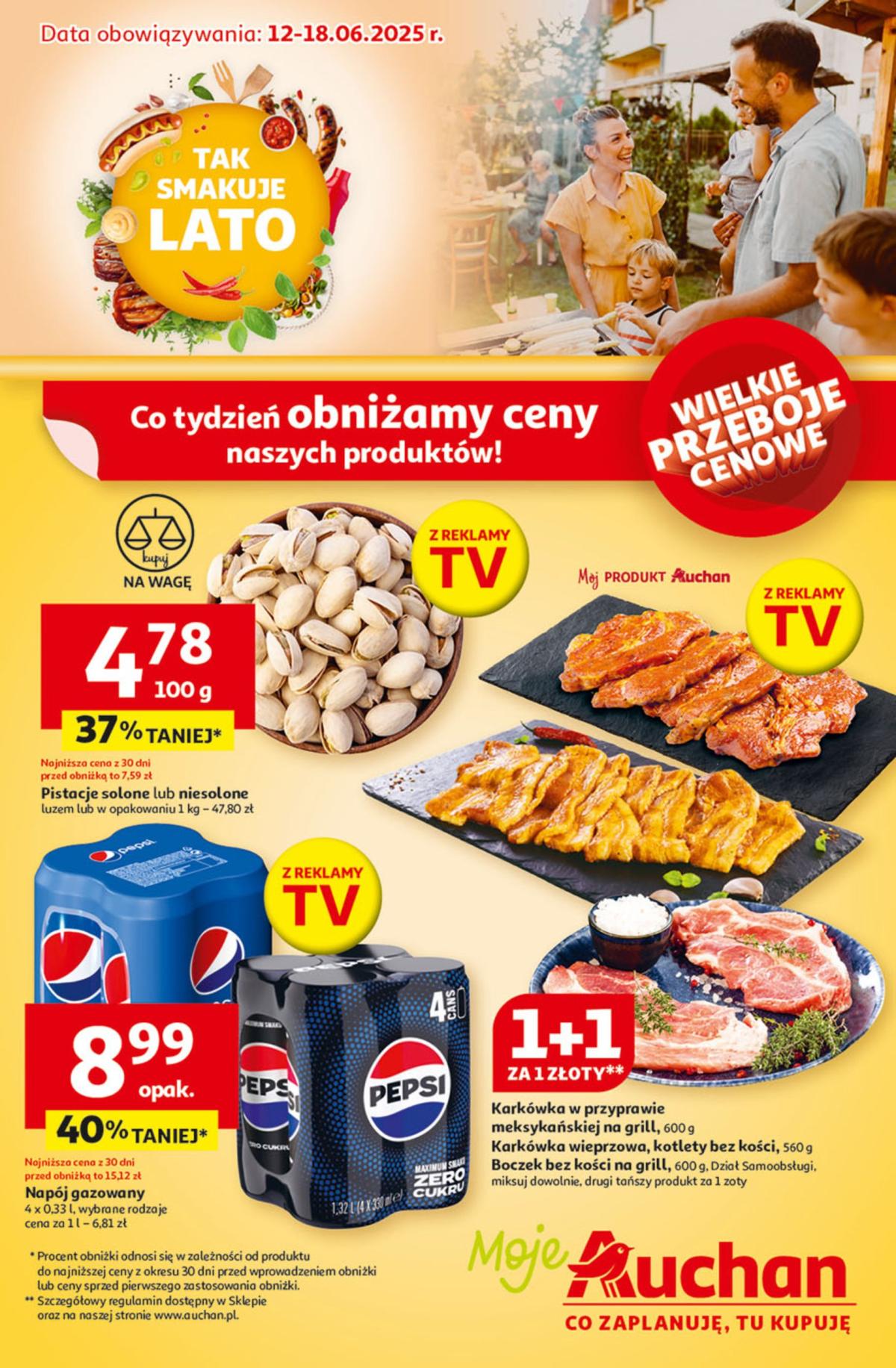 Gazetka Moje Auchan ważna od 12.06. - 18.06.