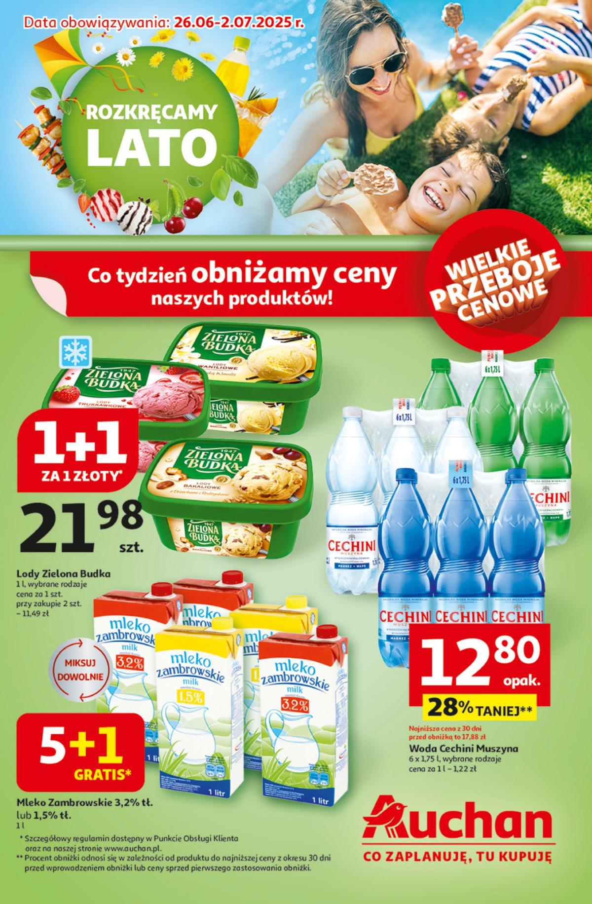 Gazetka Hipermarket Auchan ważna od 26.06. - 02.07.