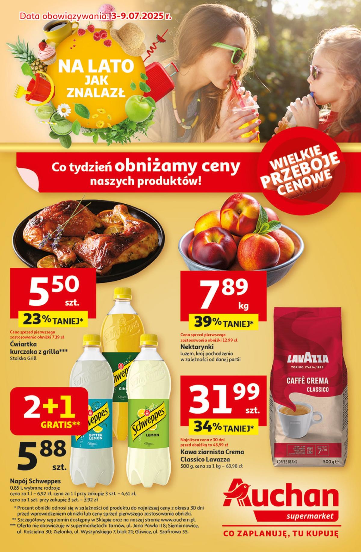 Gazetka Supermarket Auchan ważna od 03.07. - 09.07.