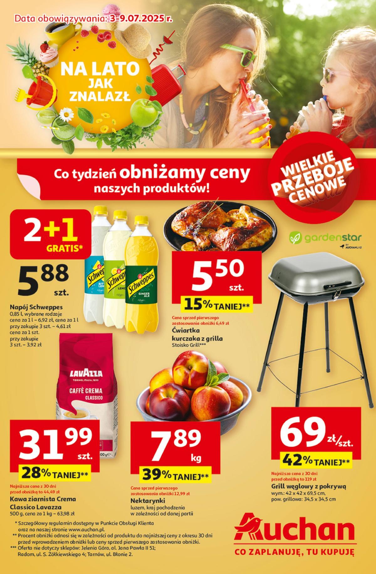 Gazetka Hipermarket Auchan ważna od 03.07. - 09.07.