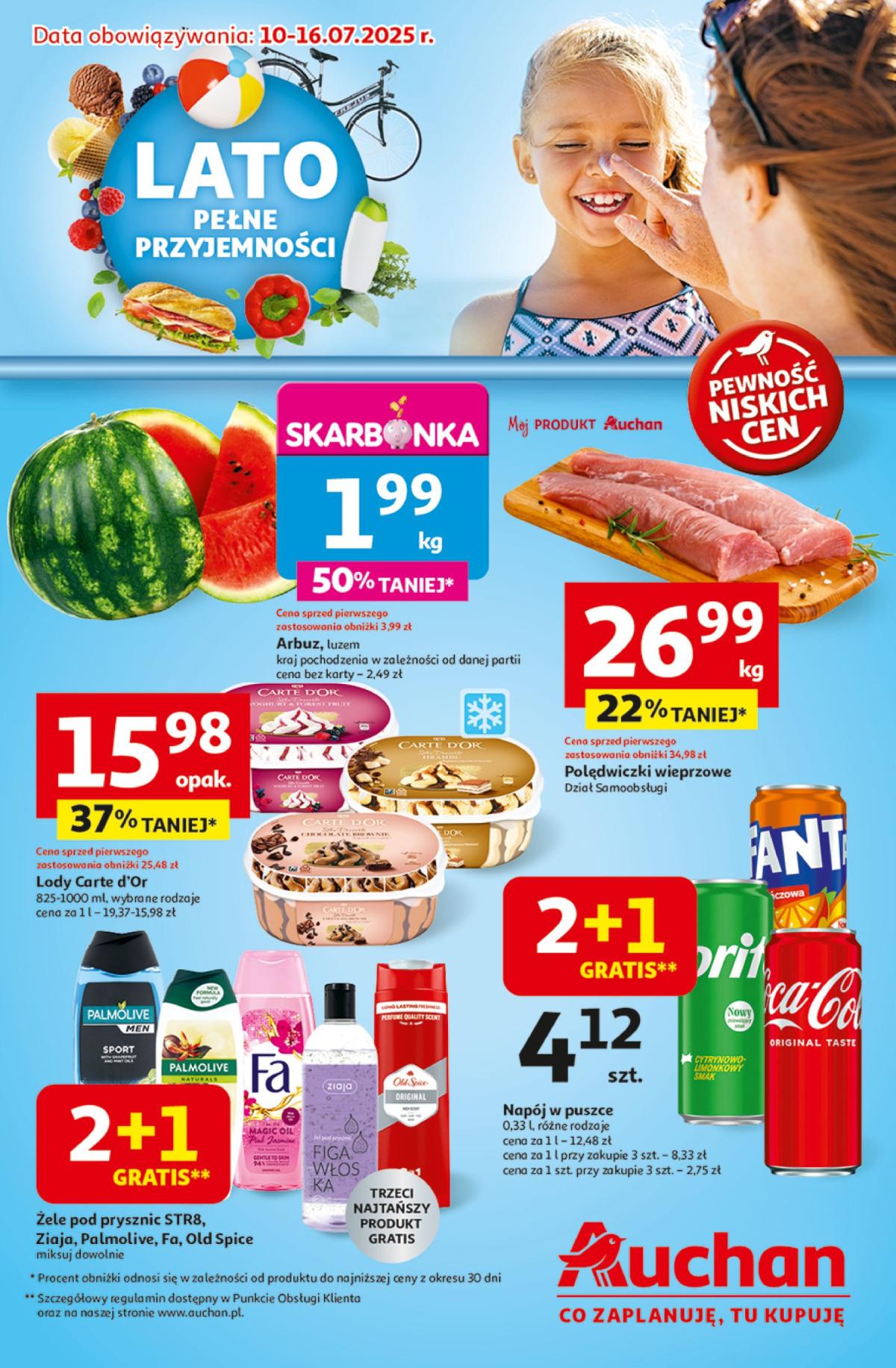 Gazetka Hipermarket Auchan ważna od 10.07. - 16.07.