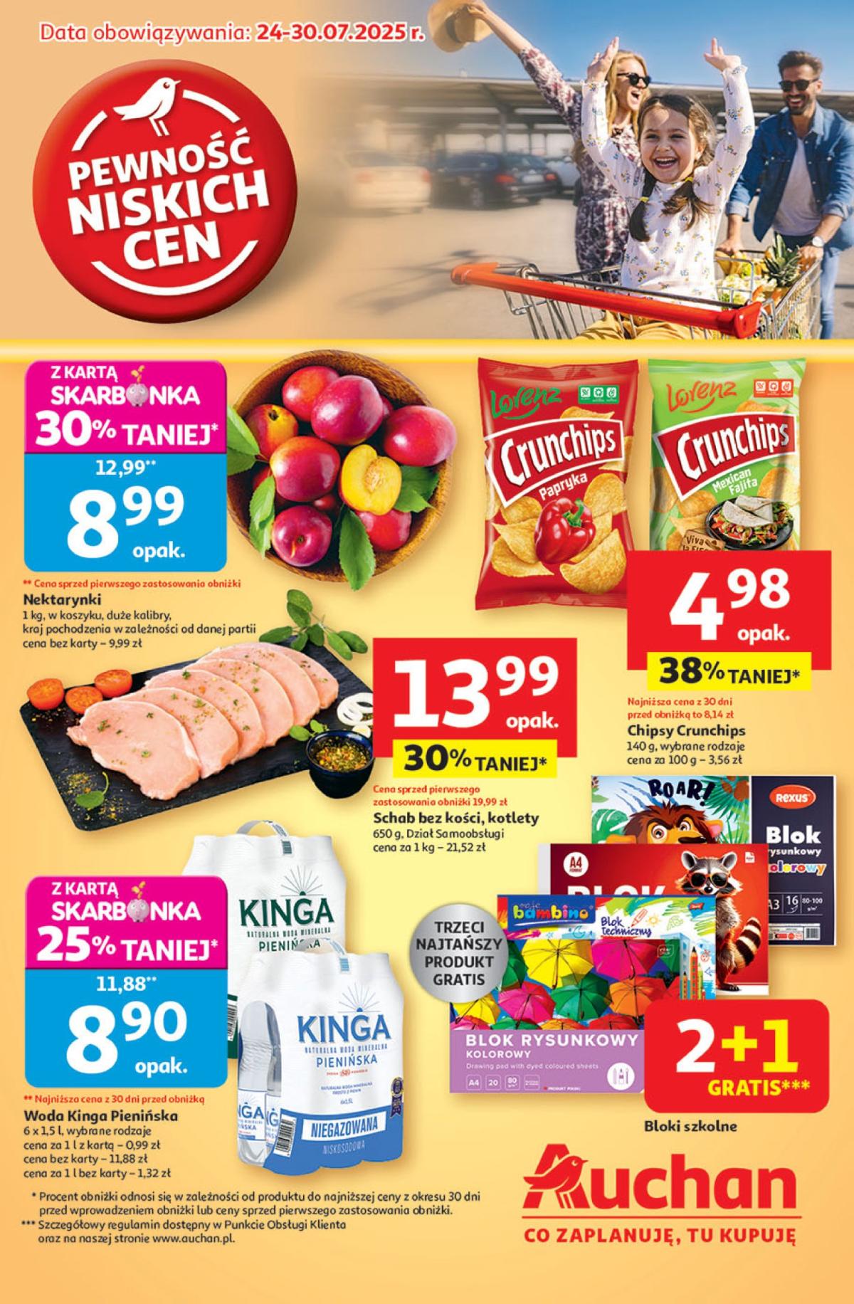 Gazetka Hipermarket Auchan ważna od 24.07. - 30.07.
