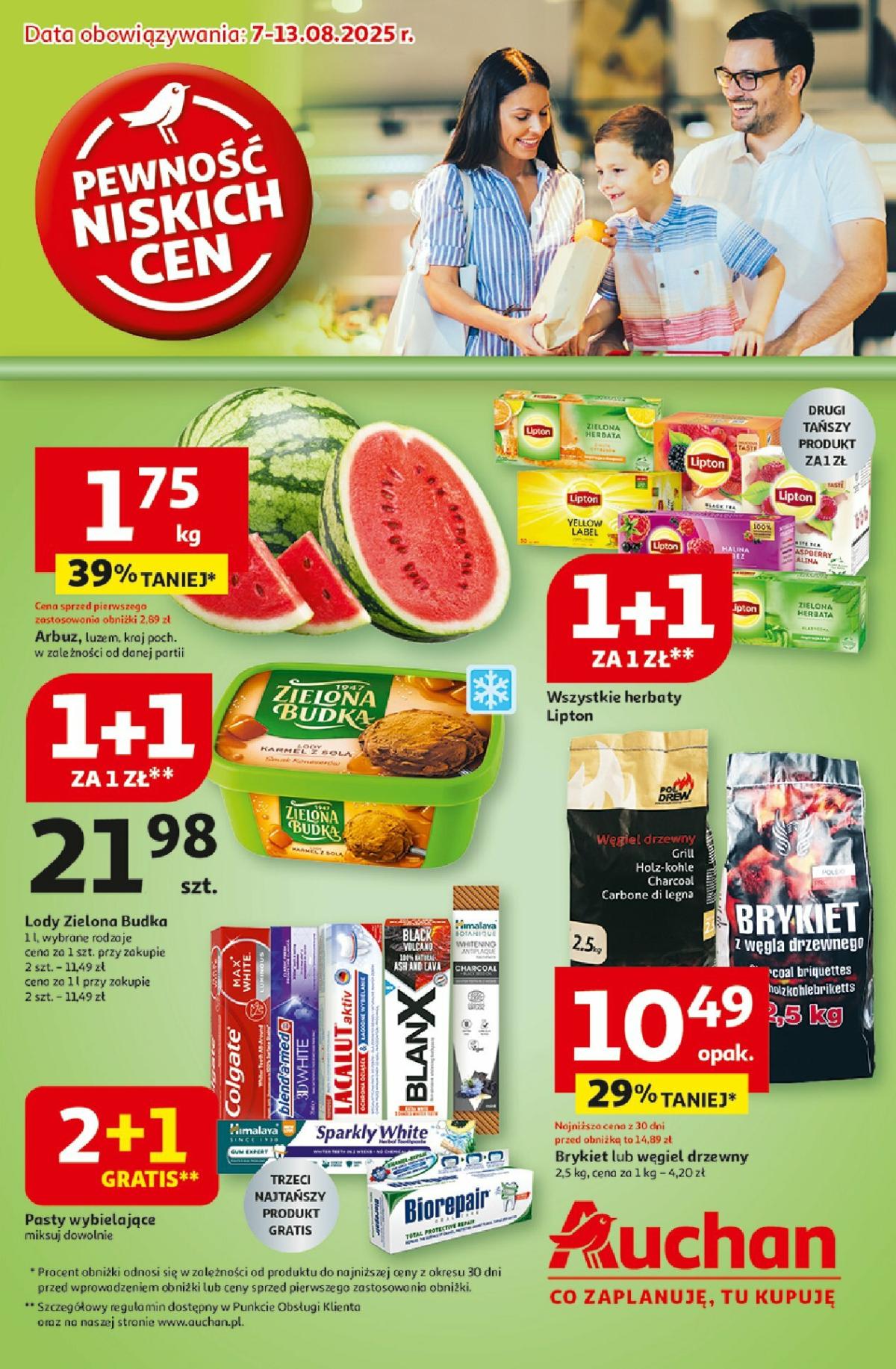 Gazetka Hipermarket Auchan - ważna od 07.08. do 13.08.