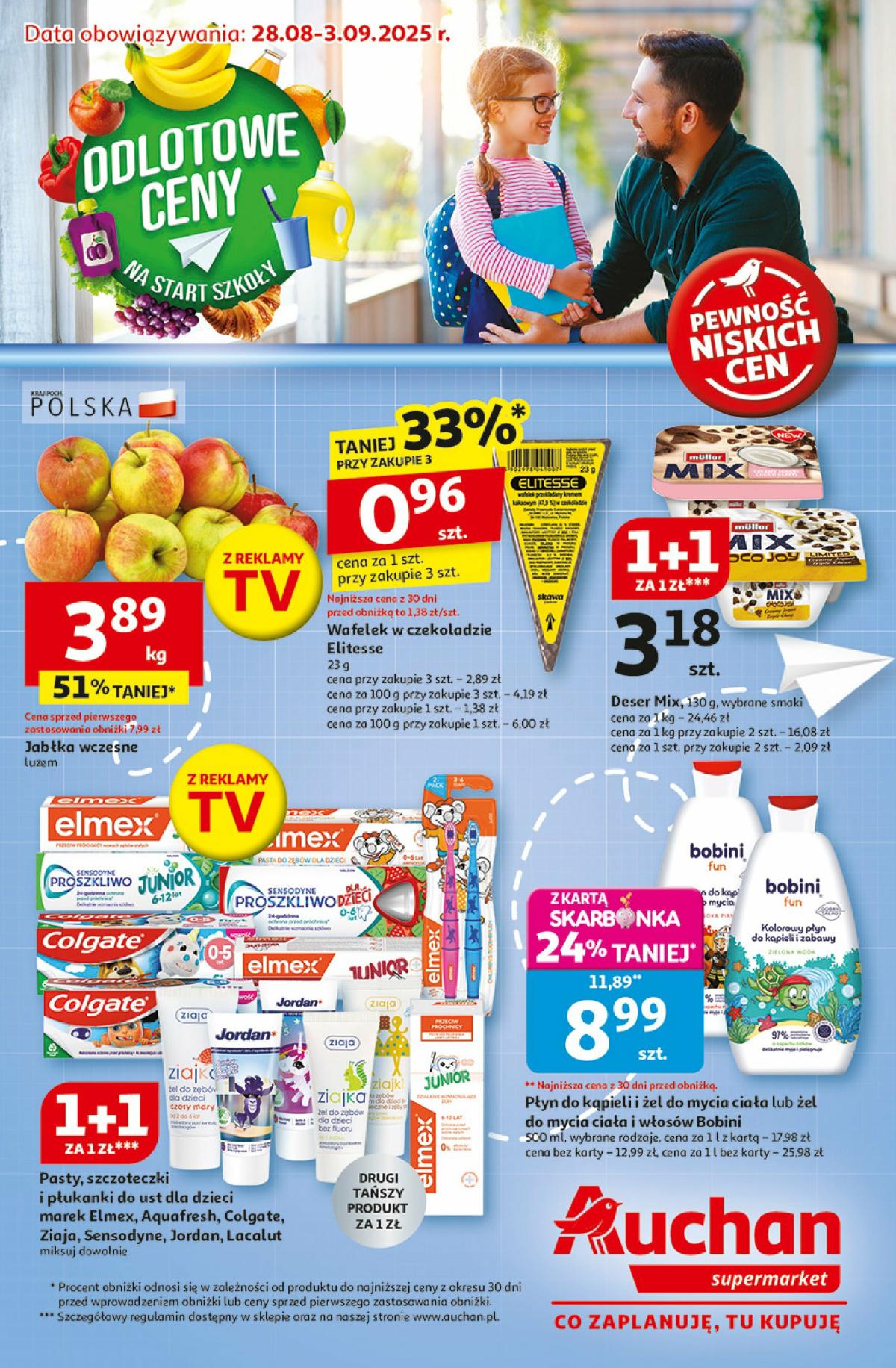 Gazetka Supermarket Auchan - ważna od 28.08. do 03.09.
