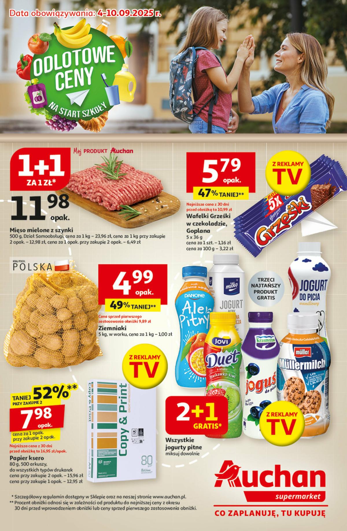 Gazetka Supermarket Auchan - ważna od 04.09. do 10.09.
