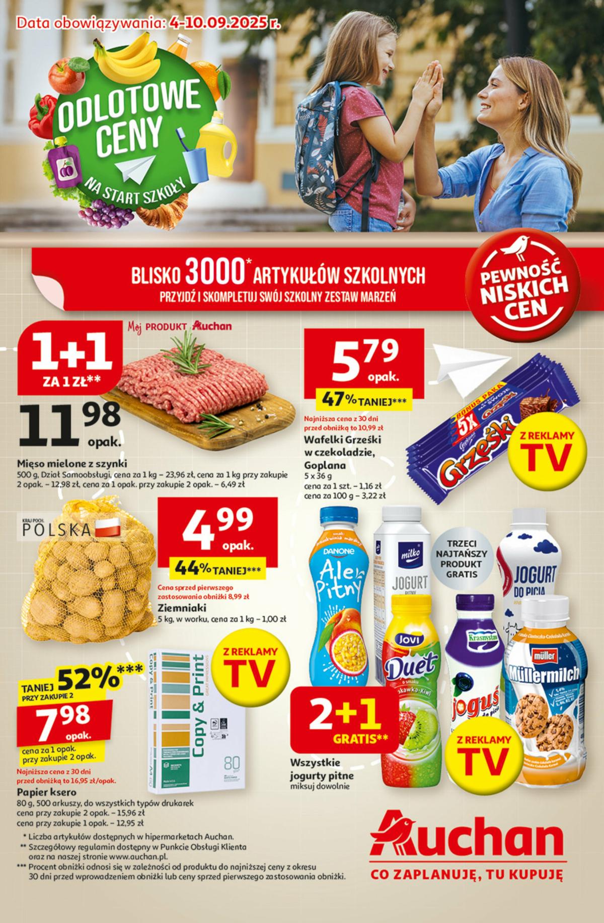 Gazetka Hipermarket Auchan - ważna od 04.09. do 10.09.