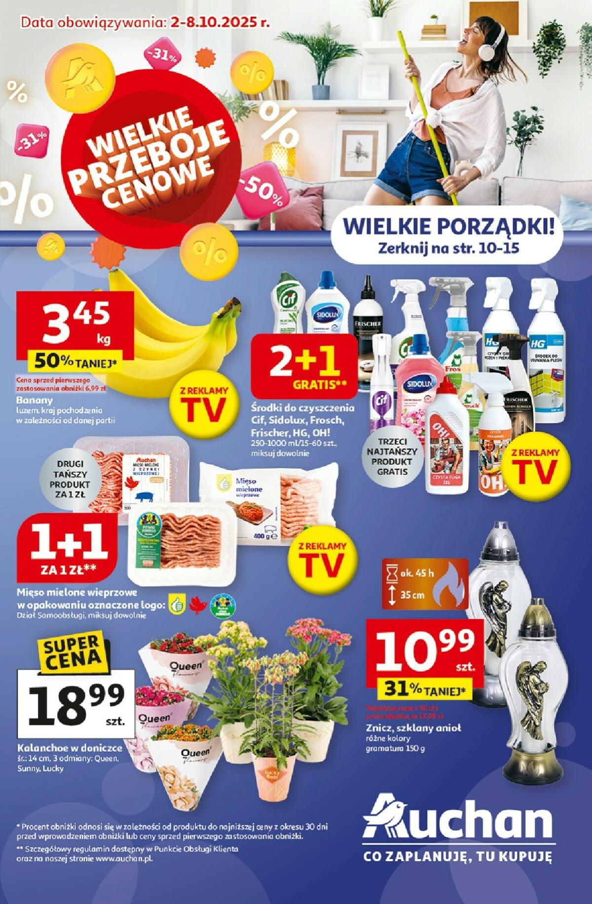 Gazetka Hipermarket Auchan - ważna od 02.10. do 08.10.