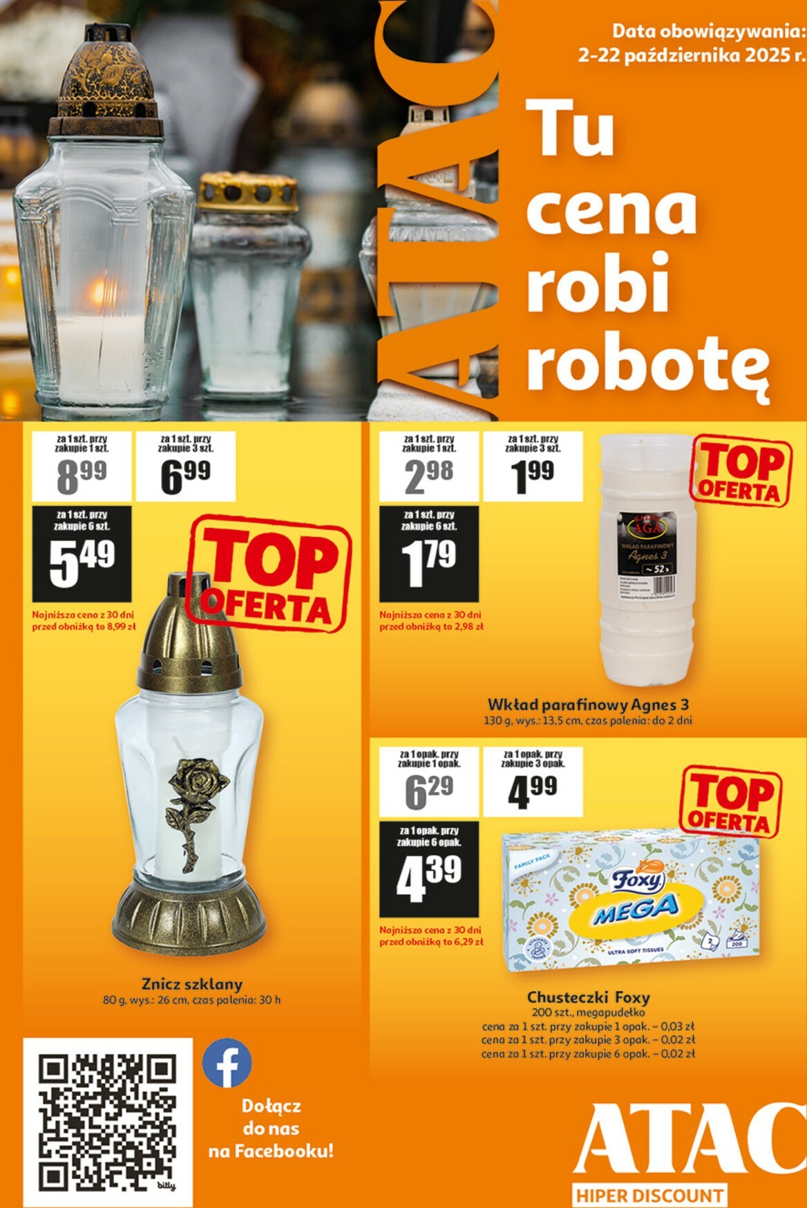 Gazetka Auchan - ATAC Hiper Discount - ważna od 02.10. do 22.10.