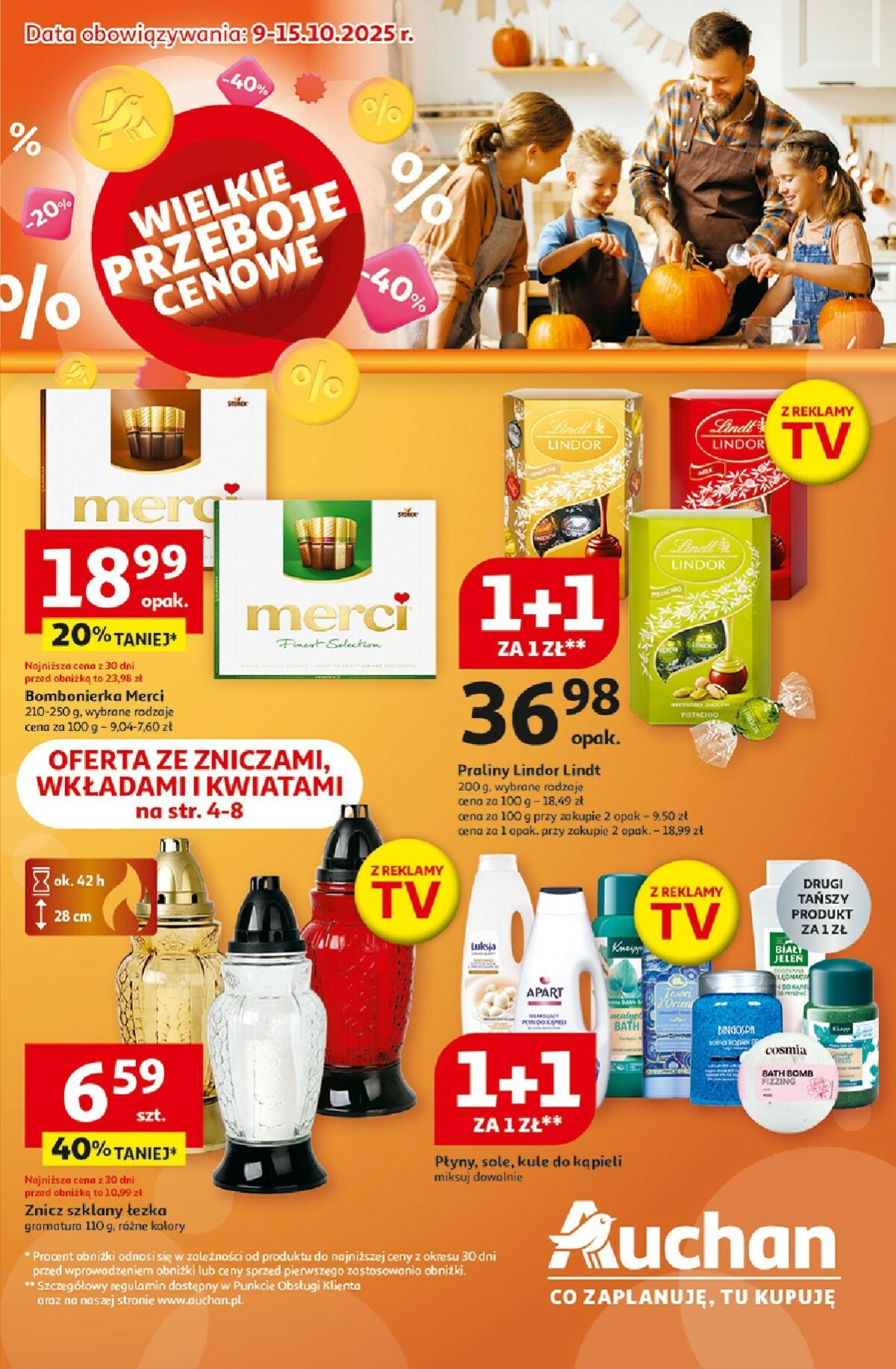 Gazetka Hipermarket Auchan - ważna od 09.10. do 15.10.