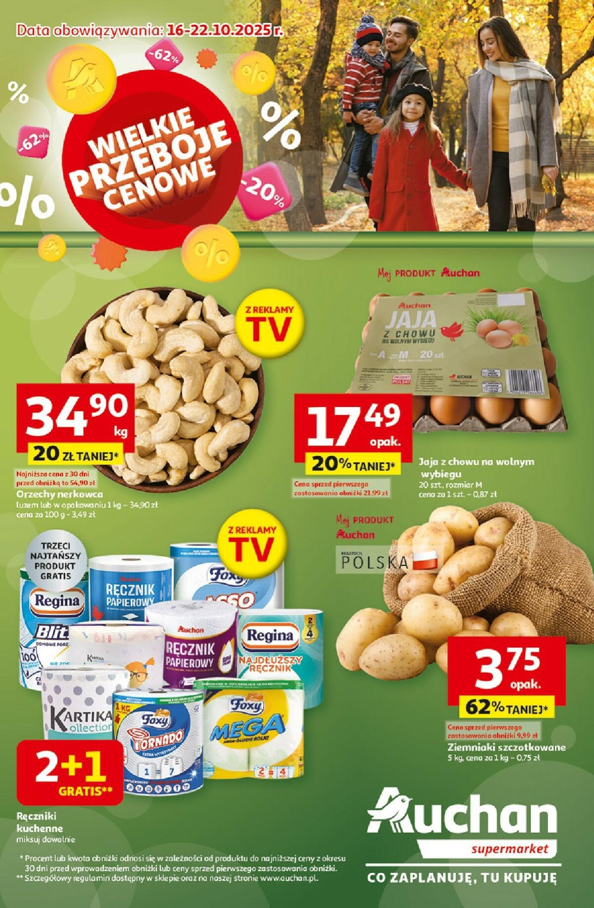 Gazetka Supermarket Auchan - ważna od 16.10. do 22.10.