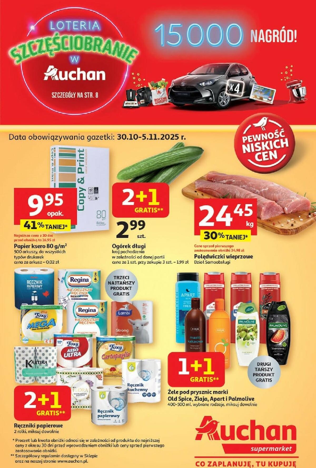 Gazetka Supermarket Auchan - ważna od 30.10. do 05.11.