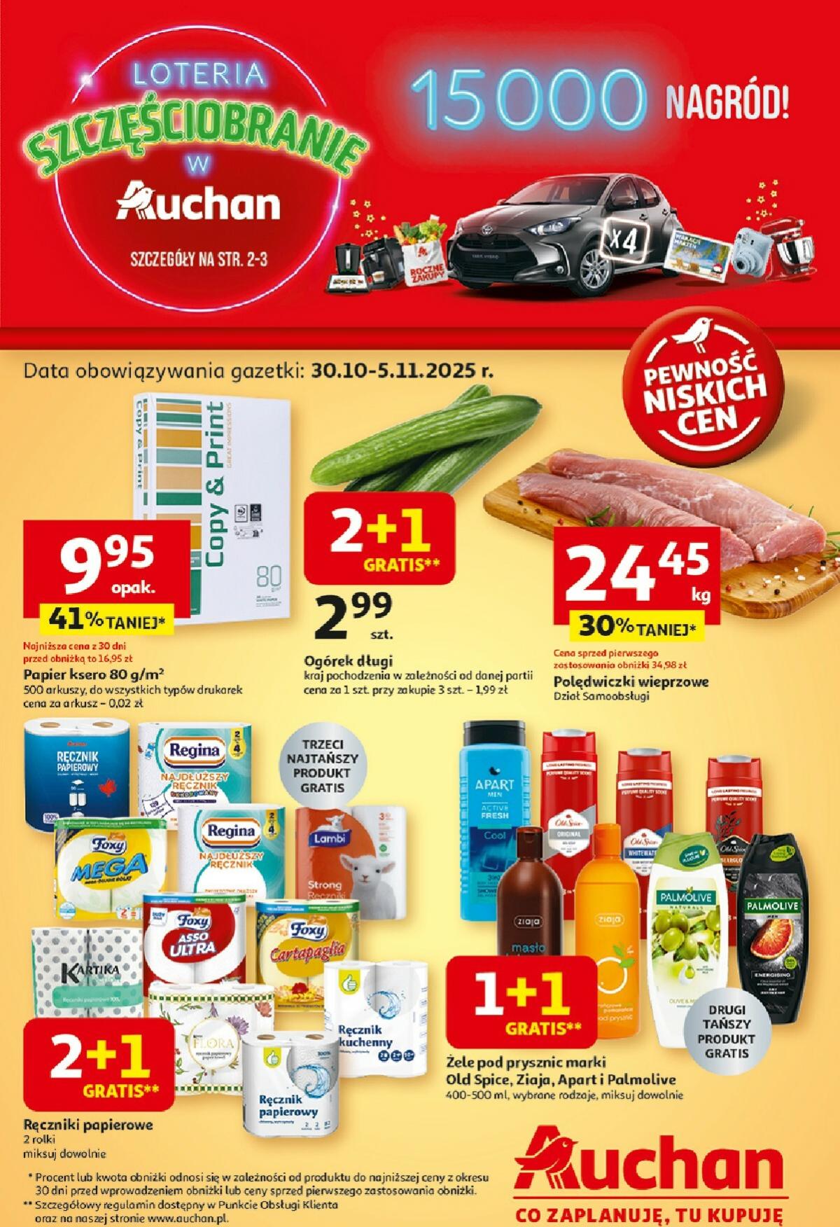 Gazetka Hipermarket Auchan - ważna od 30.10. do 05.11.