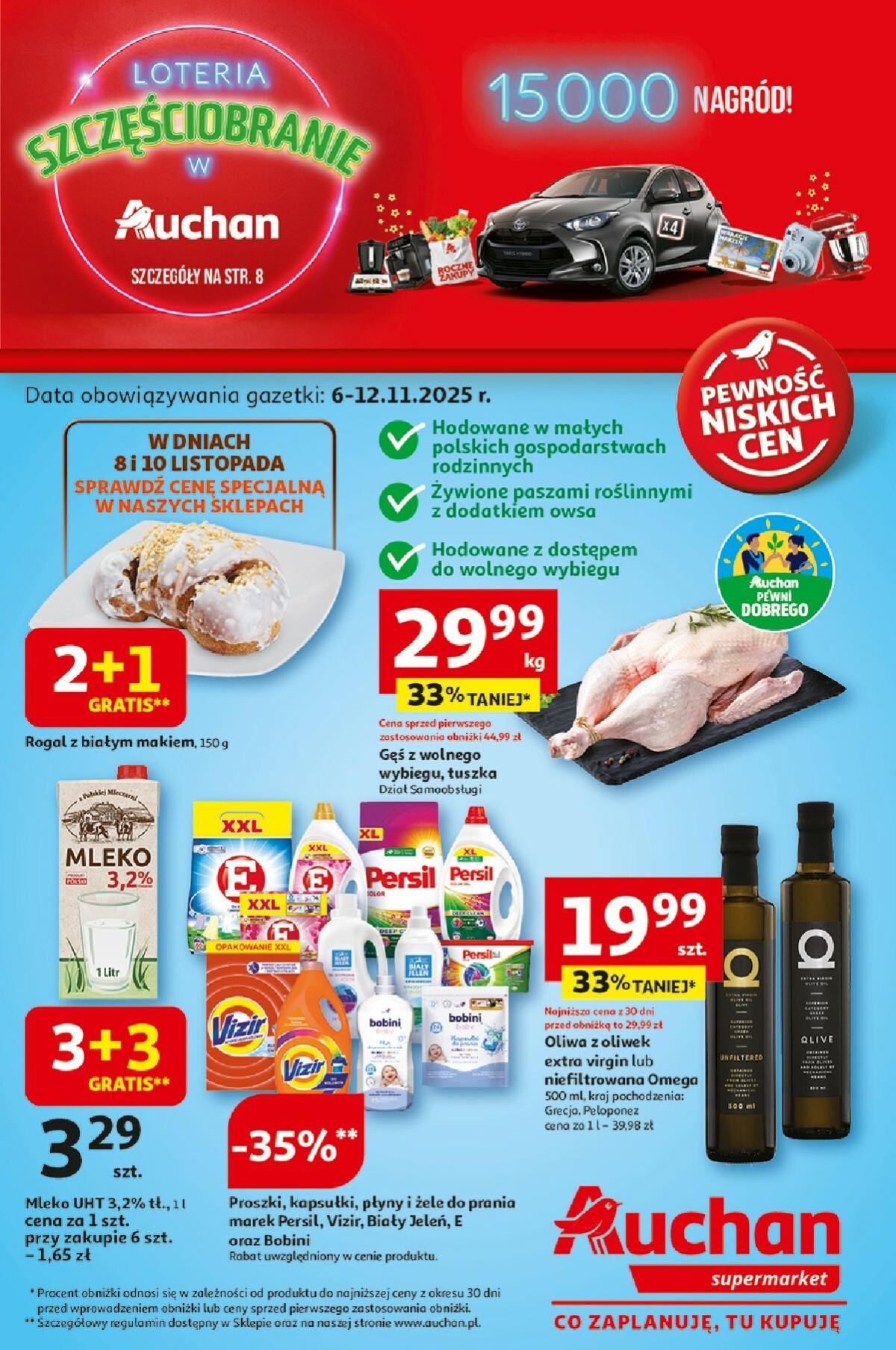 Gazetka Supermarket Auchan - ważna od 06.11. do 12.11.