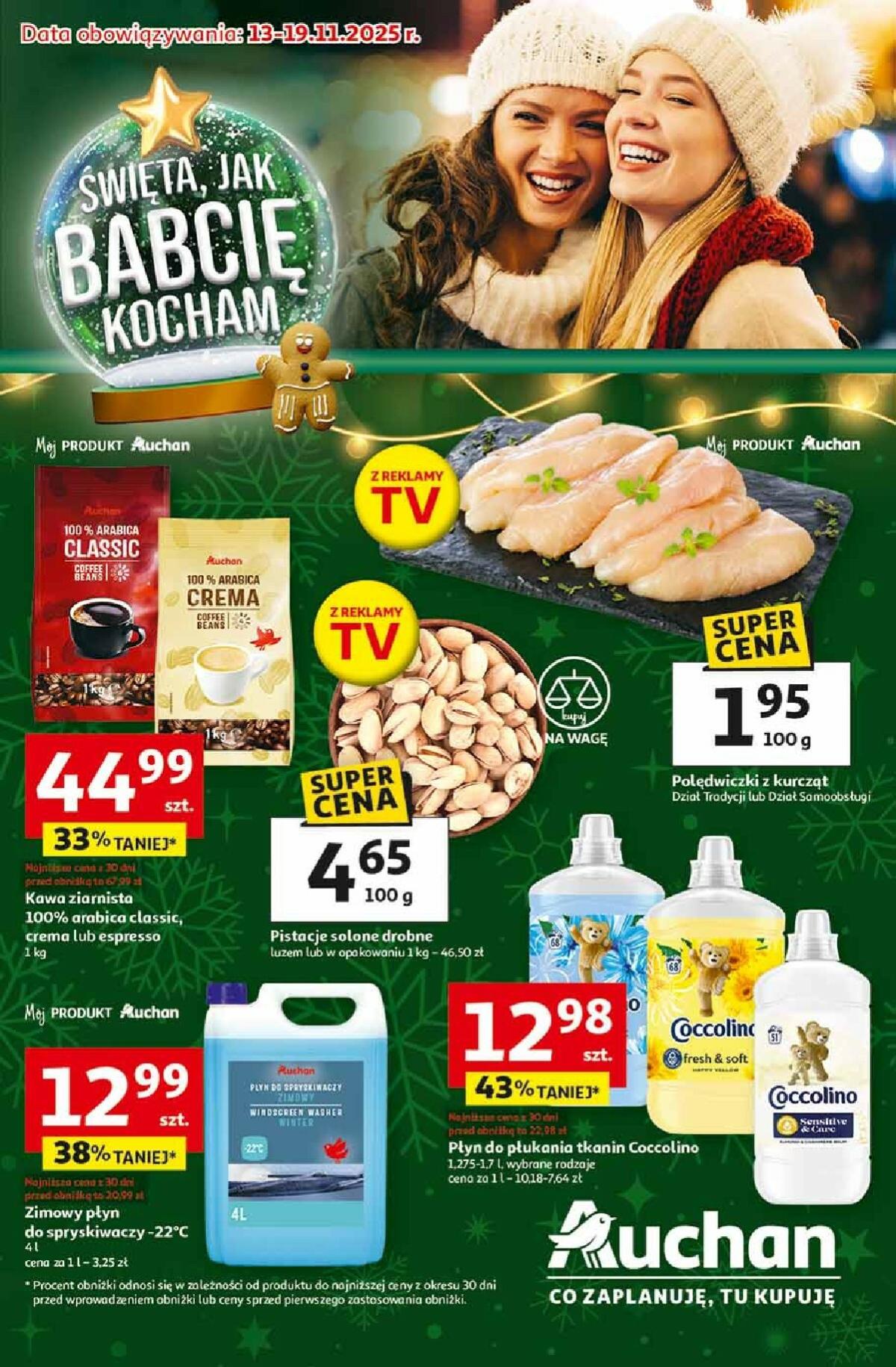 Gazetka Hipermarket Auchan - ważna od 13.11. do 19.11.