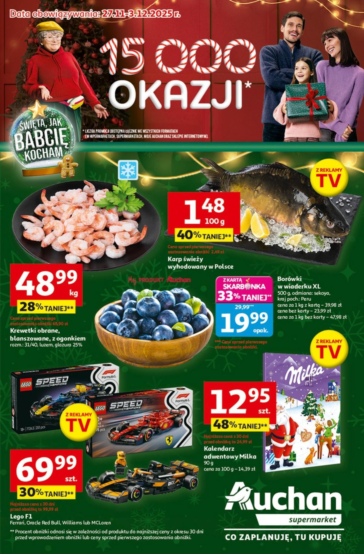 Gazetka Supermarket Auchan - ważna od 27.11. do 03.12.
