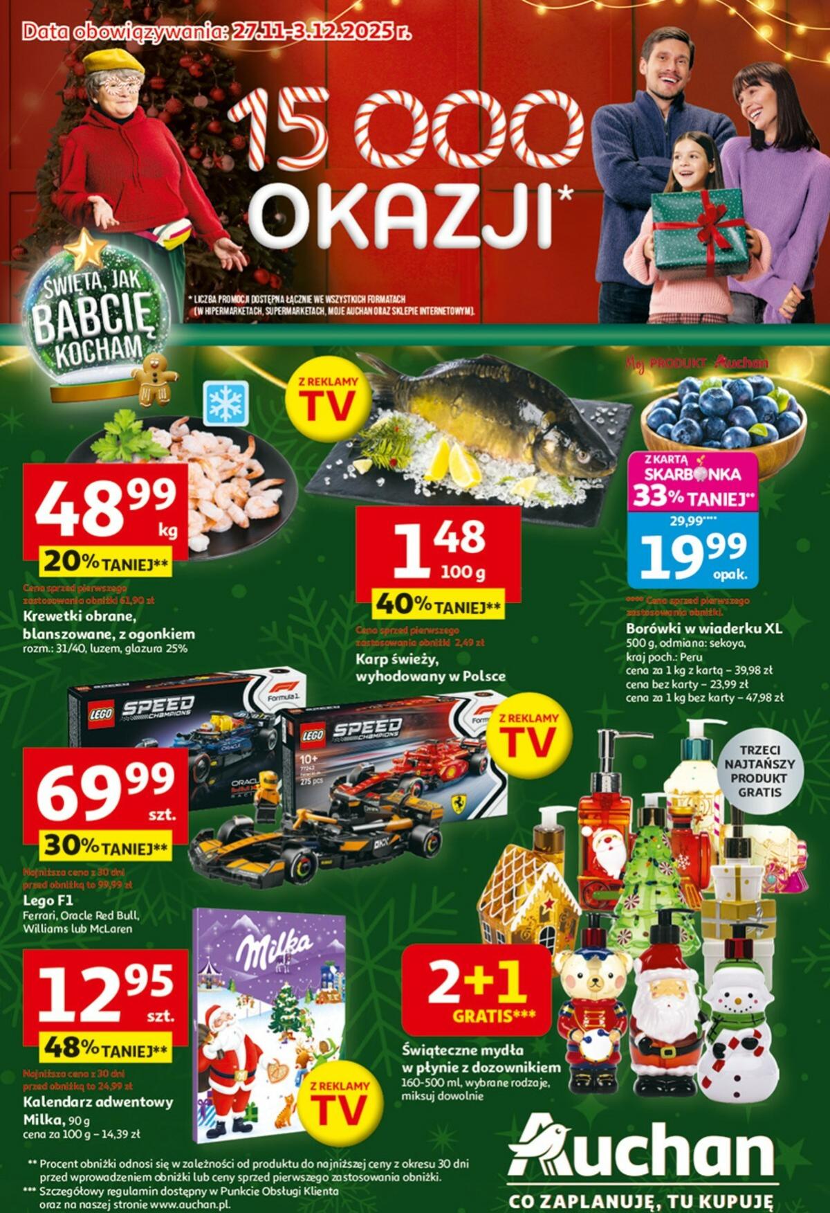 Gazetka Hipermarket Auchan - ważna od 27.11. do 03.12.