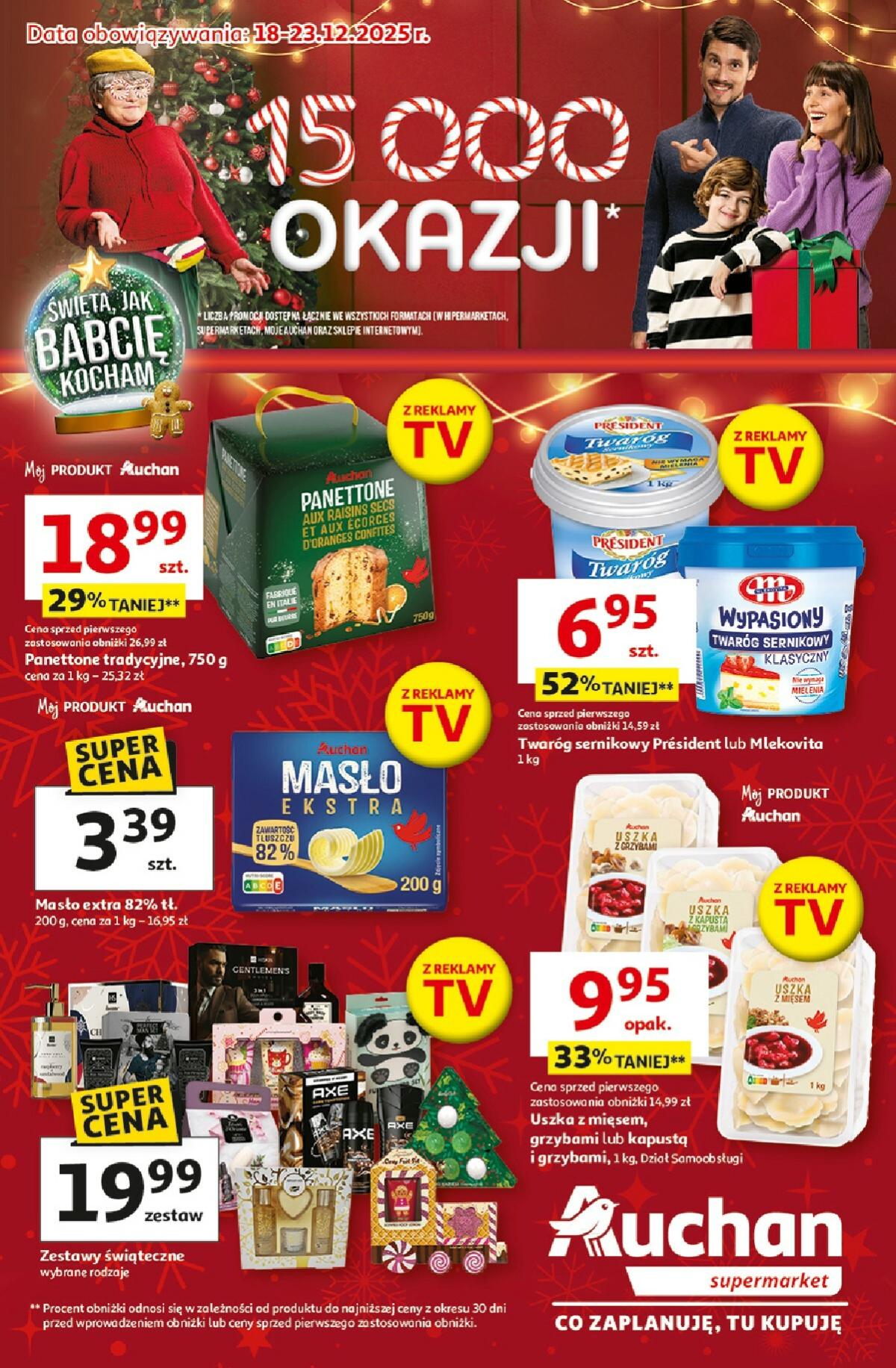 Gazetka Supermarket Auchan - ważna od 18.12. do 24.12.