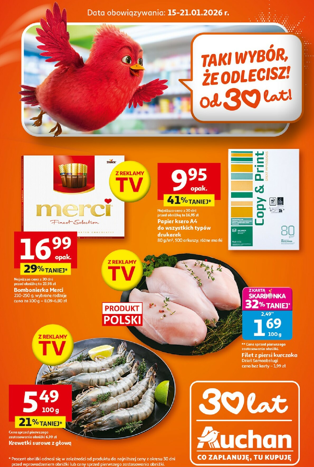 Gazetka Supermarket Auchan - ważna od 15.01. do 21.01.