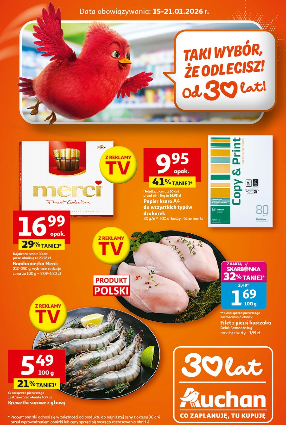 Gazetka Supermarket Auchan Franczyza - ważna od 15.01. do 21.01.