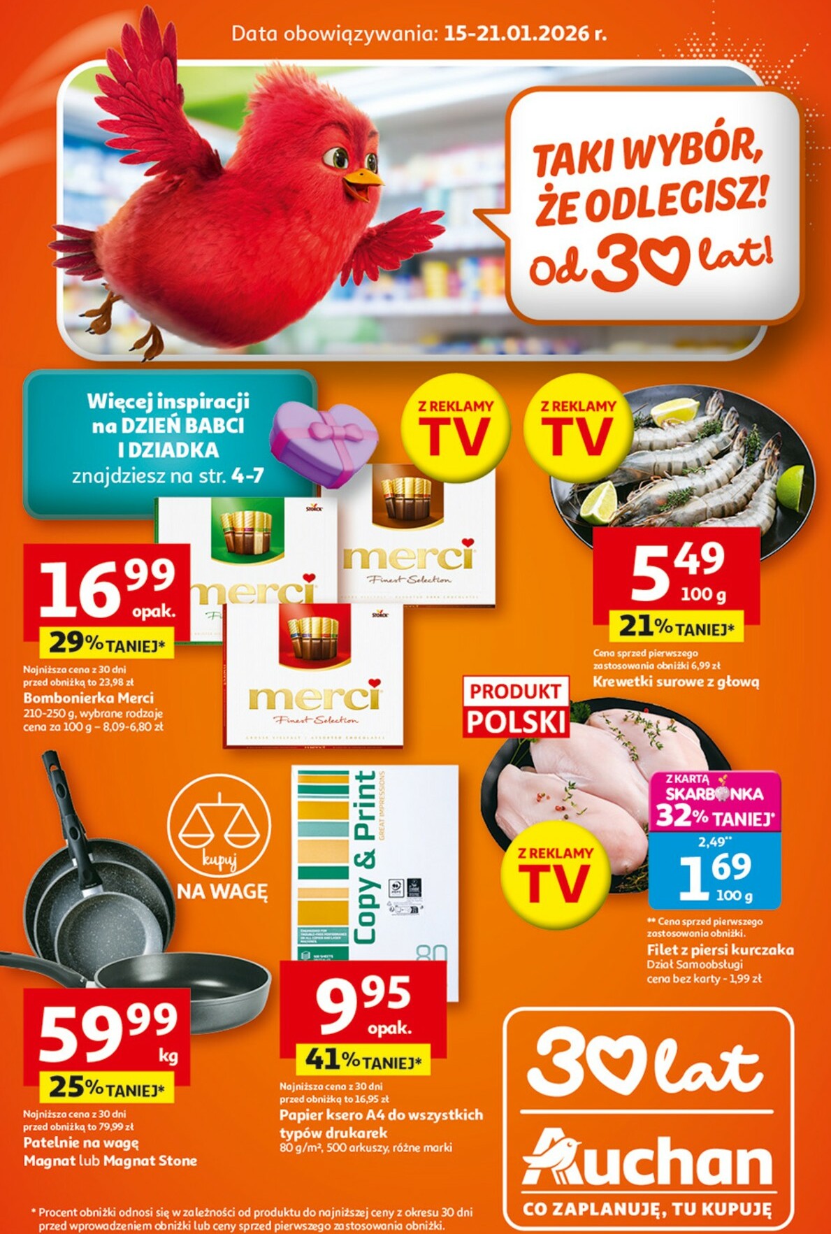 Gazetka Hipermarket Auchan - ważna od 15.01. do 21.01.